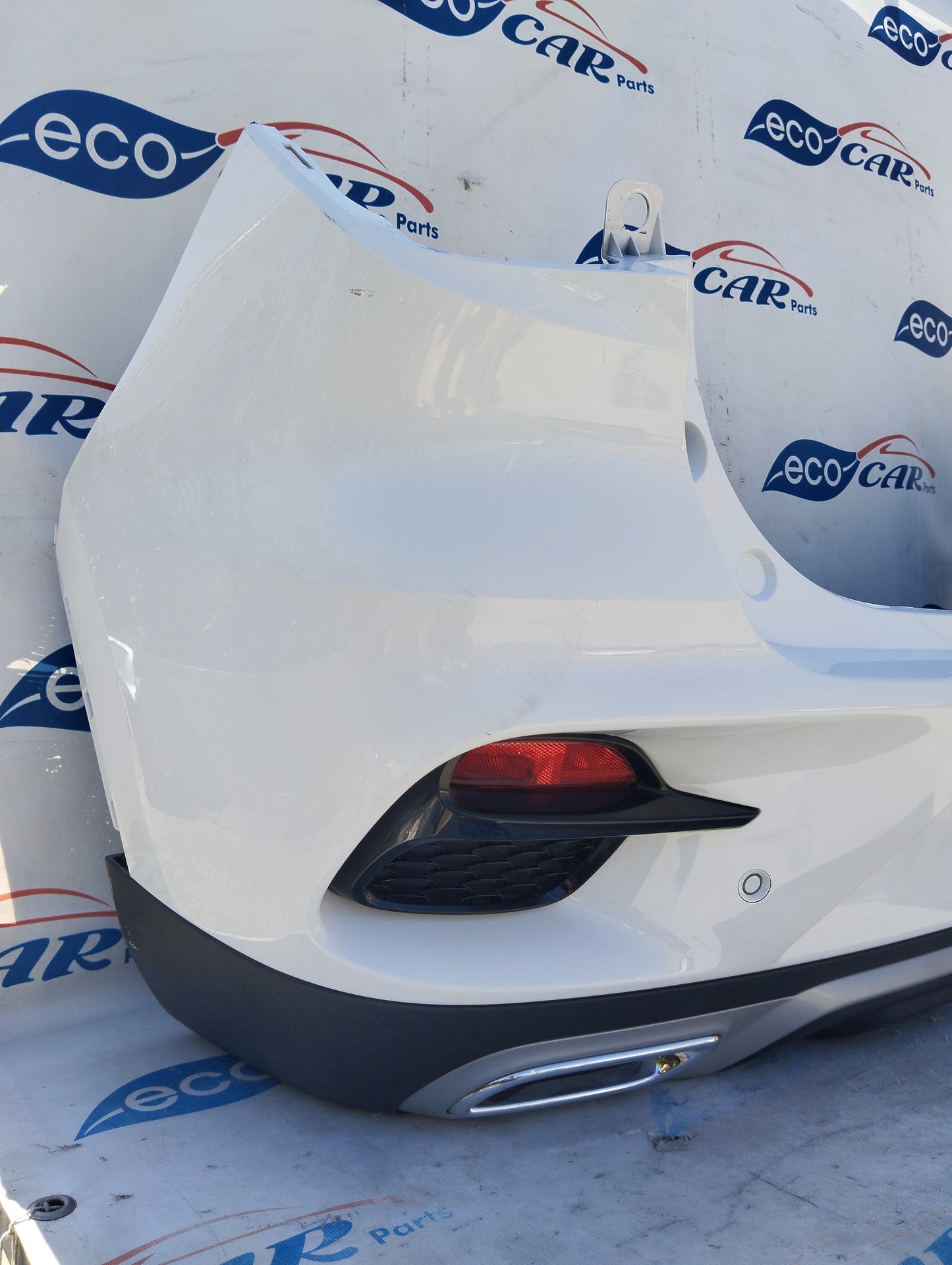 White Rear Bumper MG ZS 2022 ecoAG5308