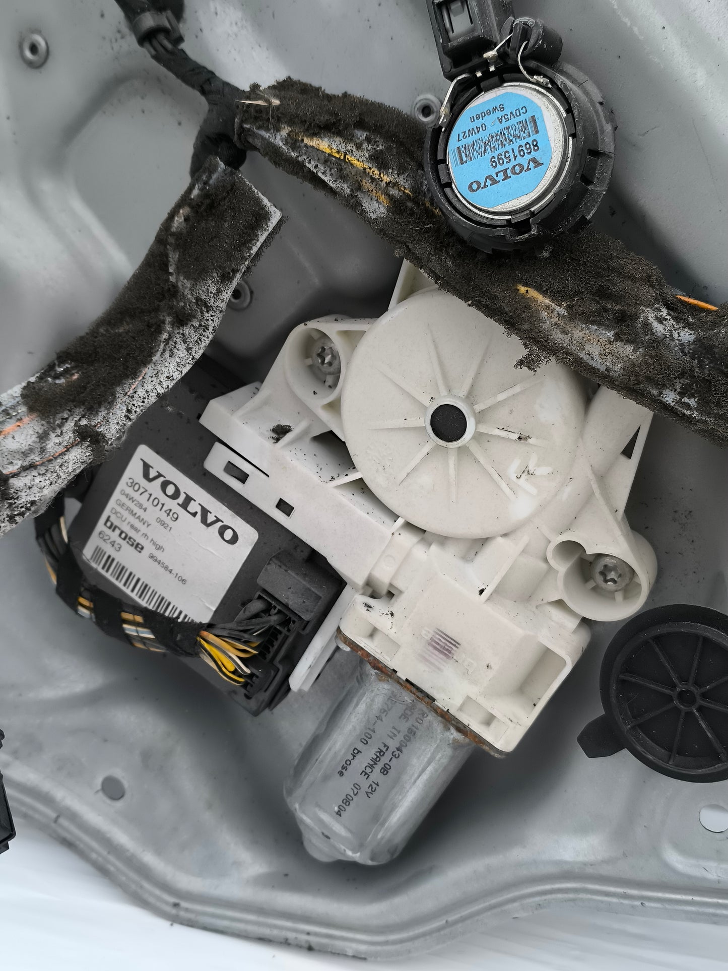 Cremagliera a pannello posteriore destra Volvo V50 anno 2005 Cod. 30710149 ecoAG7023