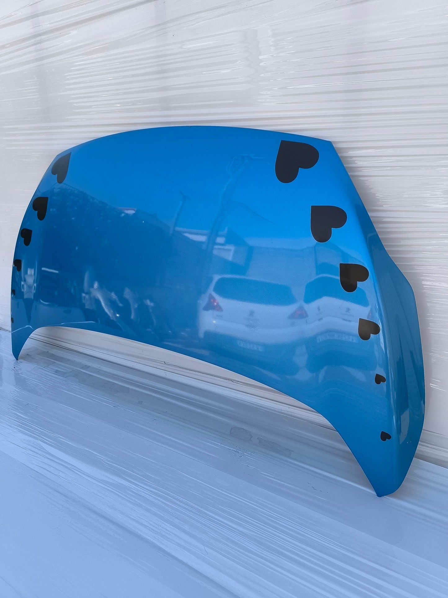Cofano Ford Ka anno 2010 blu ecoAG8188