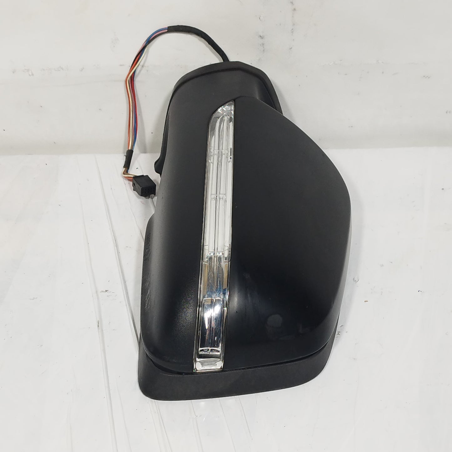 Elektrischer Außenspiegel vorne links, schwarz, Mercedes B-Klasse, Baujahr 2010, 7-adrig, ecoAC13293