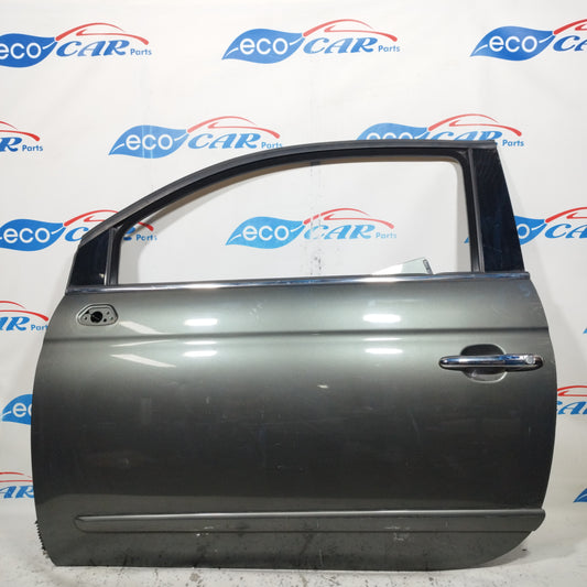 Sportello anteriore sx grigio scuro Fiat 500 2010 ecoAC8902