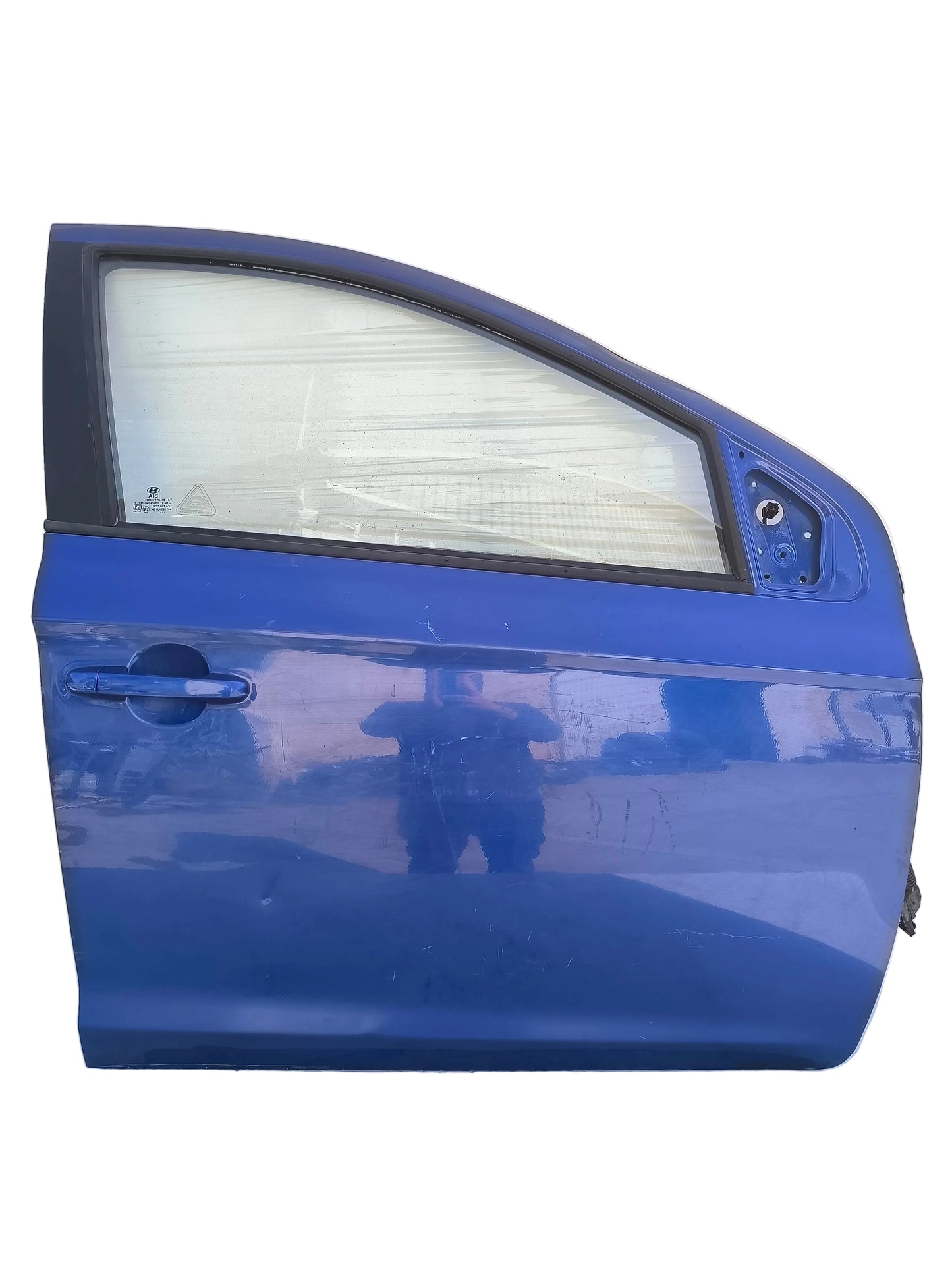 Sportello anteriore dx blu Hyundai I20 I serie 2008-2014 ecoAG7953
