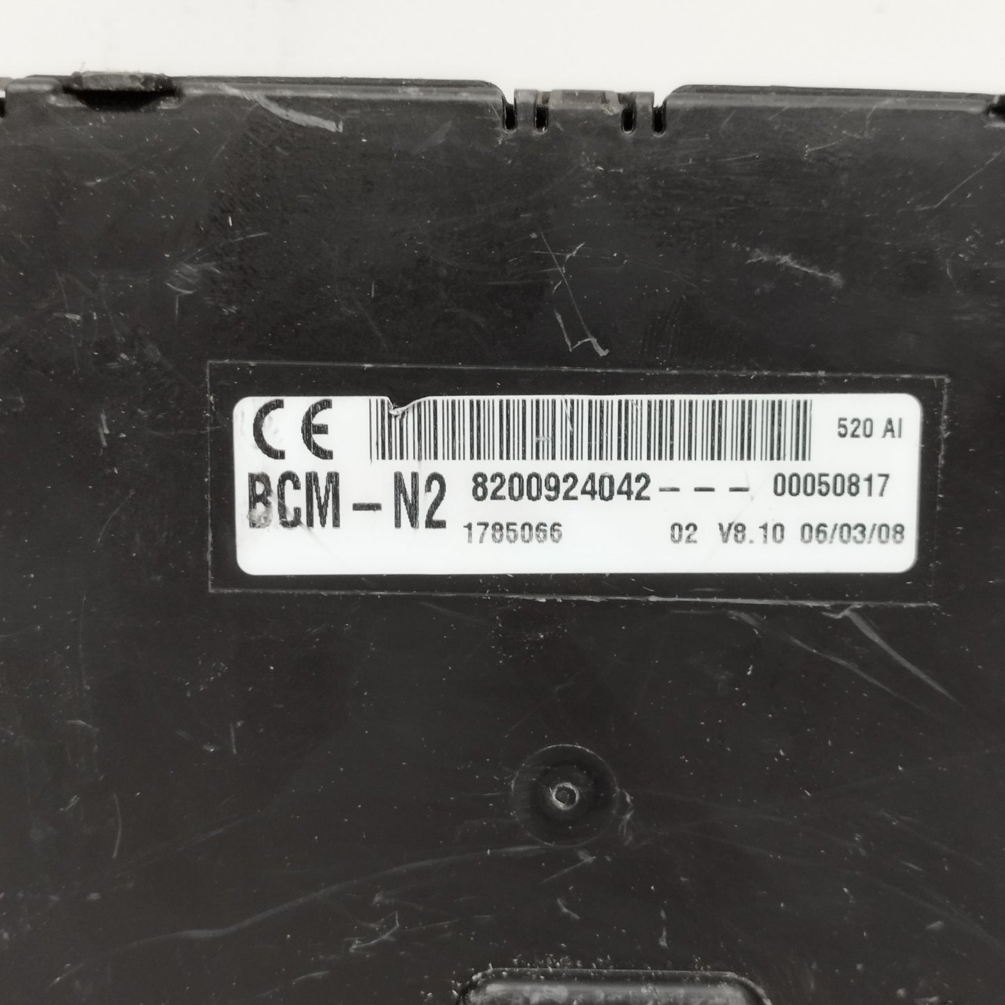 Kit accensione Renault Kangoo 1.6 B 2008 Cod: 8200509516 ecoAC12397