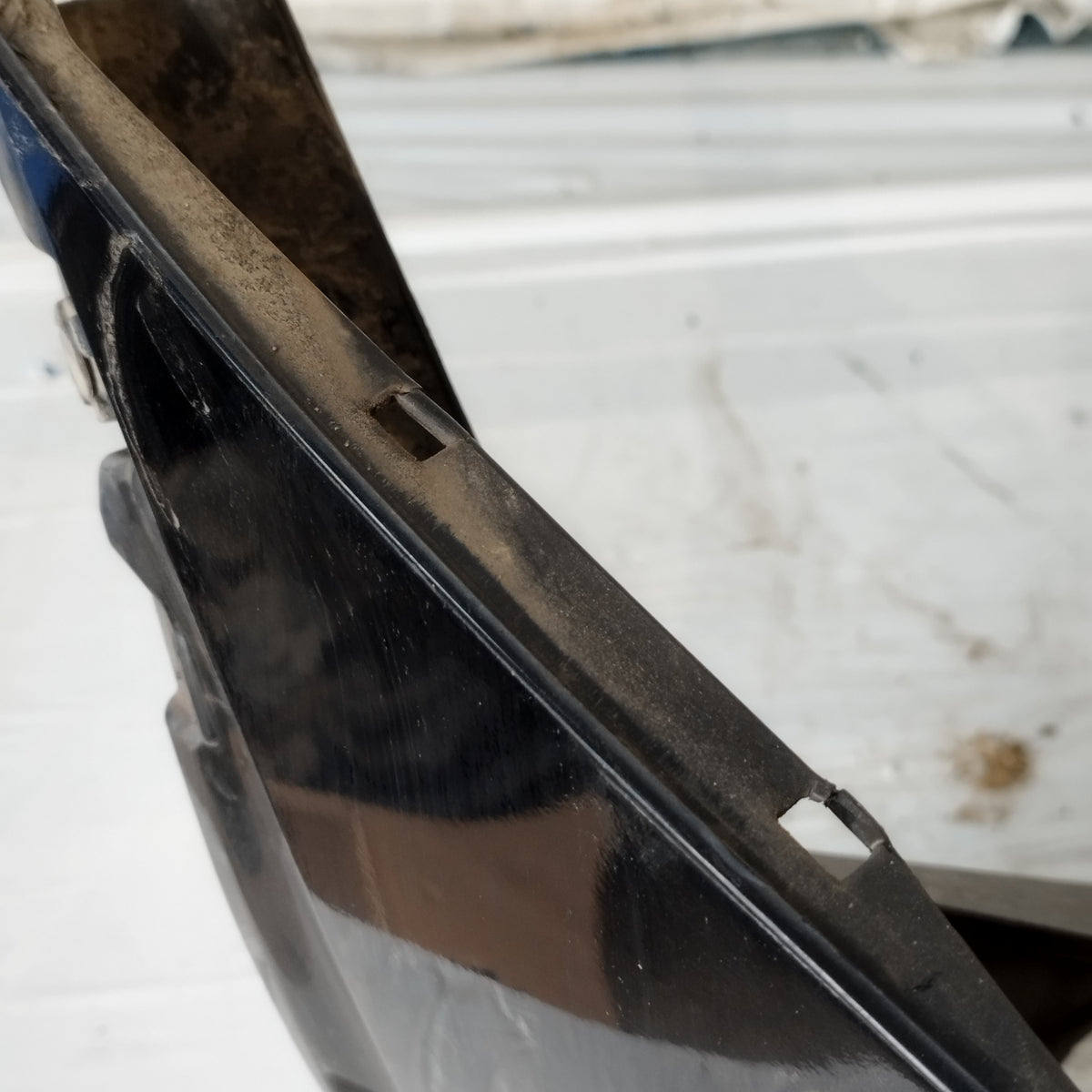 Paraurti posteriore nero Nissan Qashqai (J10) 2007-2010 ecoAC17635