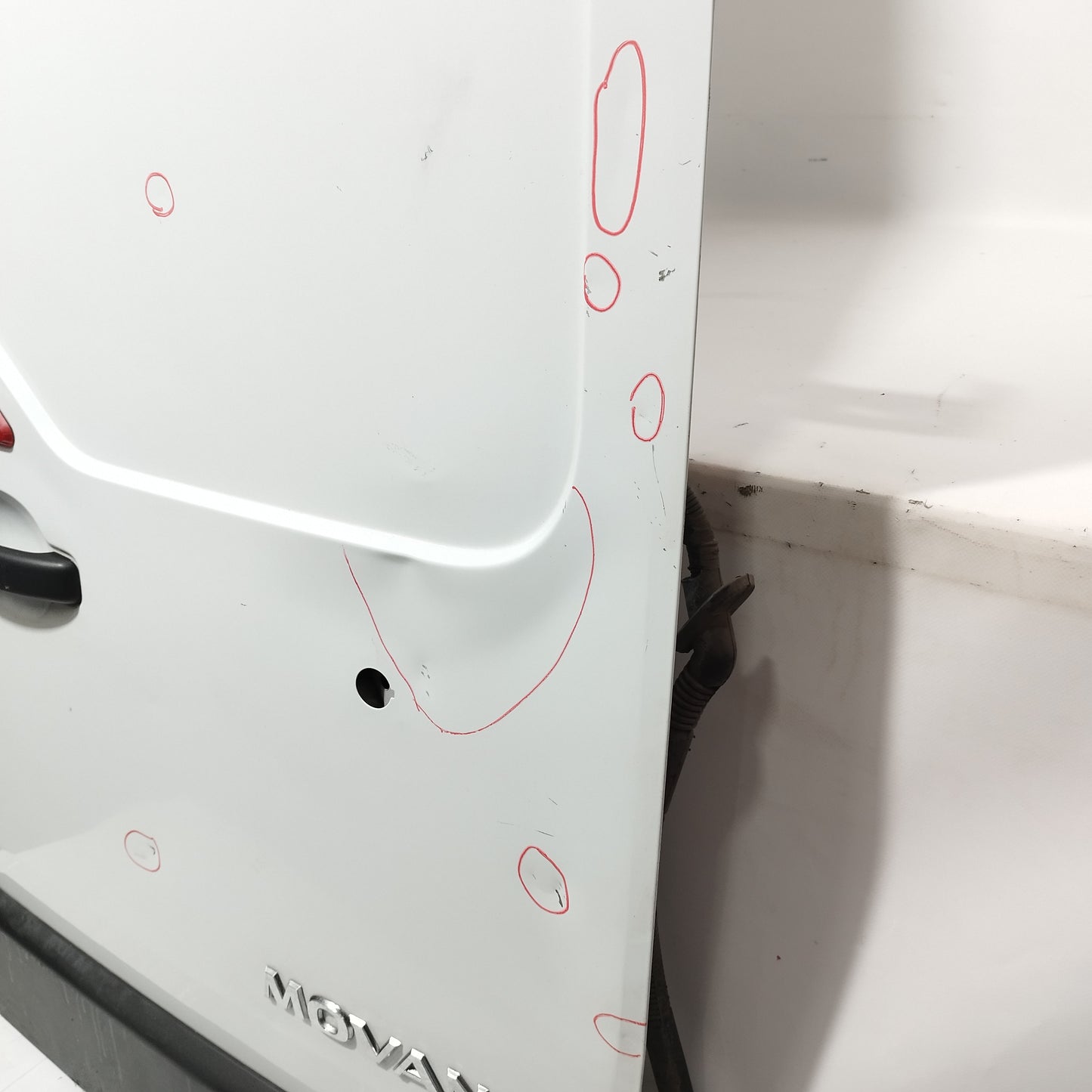 Sportello da carico posteriore dx bianco Opel Movano 2015 ecoAC12188