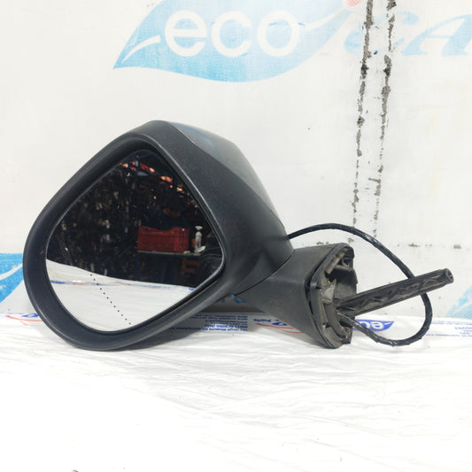Dunkelgrauer elektrischer Außenspiegel vorne links für Renault Modus 2008, 7-adrig, ecoAC10779