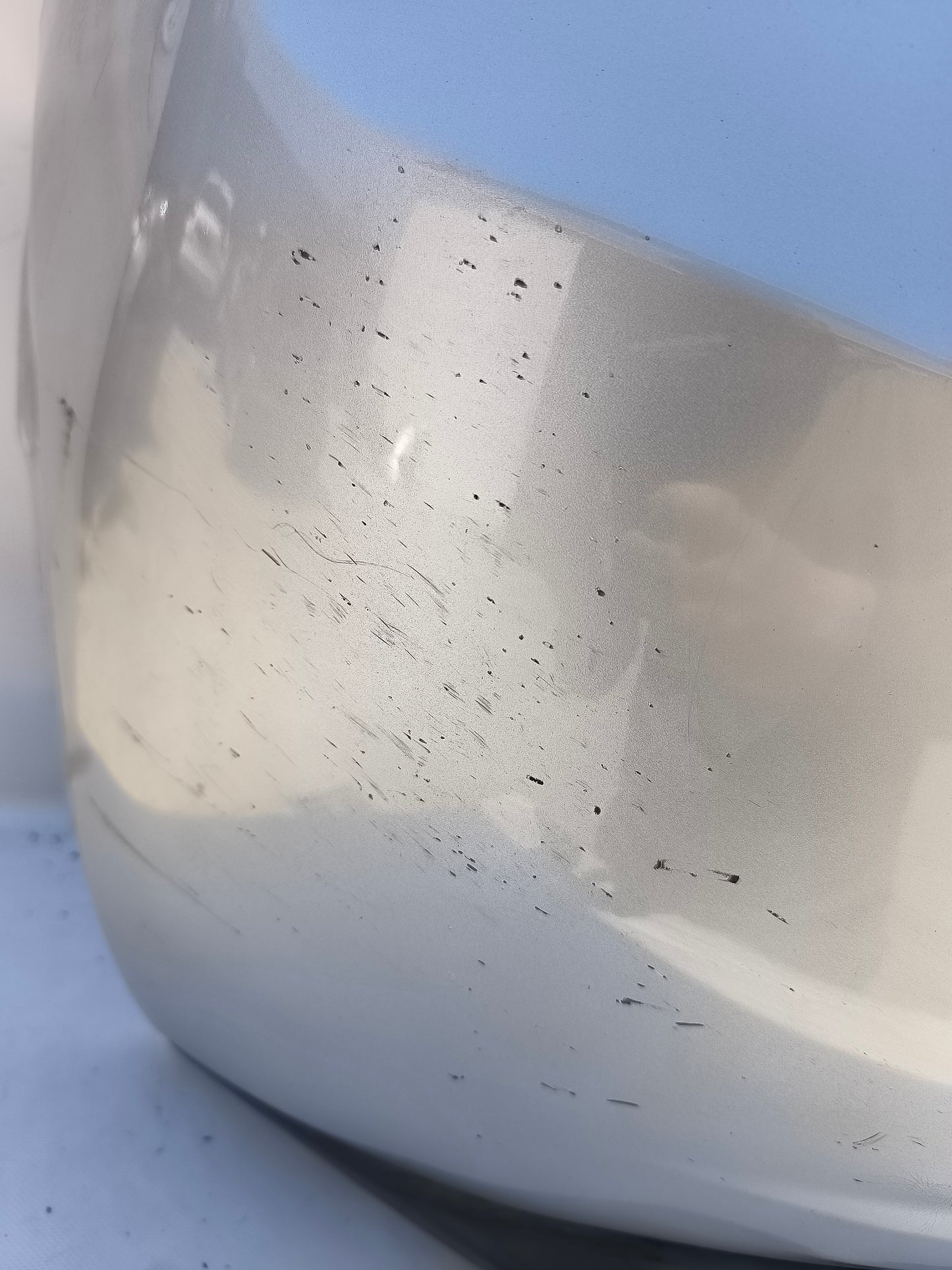 Paraurti posteriore grigio argento Citroen C3 anno 2012 ecoAG6911