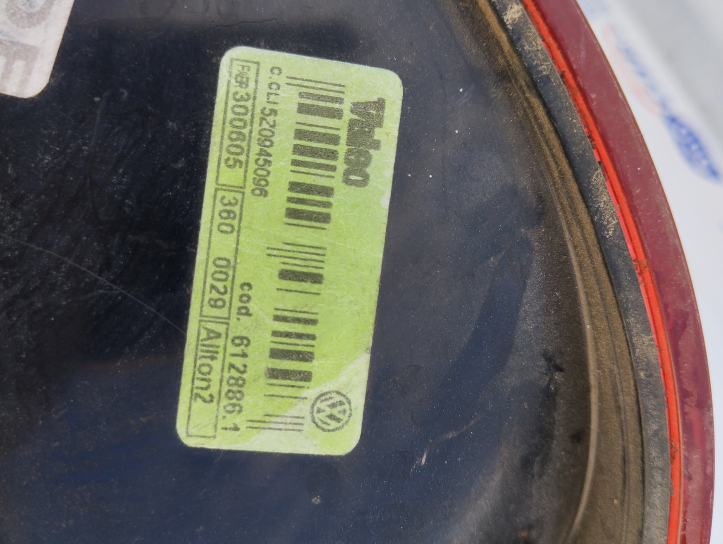 Rear light right Volkswagen Fox 2006 ecoAG5617