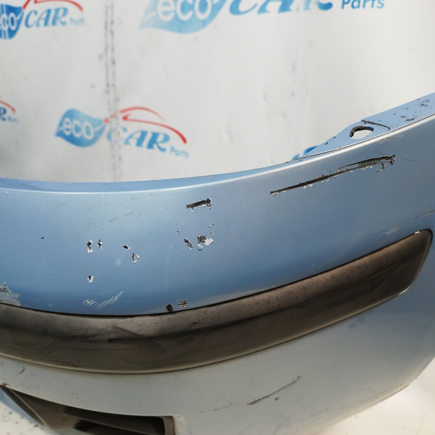 Front bumper light blue Fiat Panda 2008 ecoAC8885