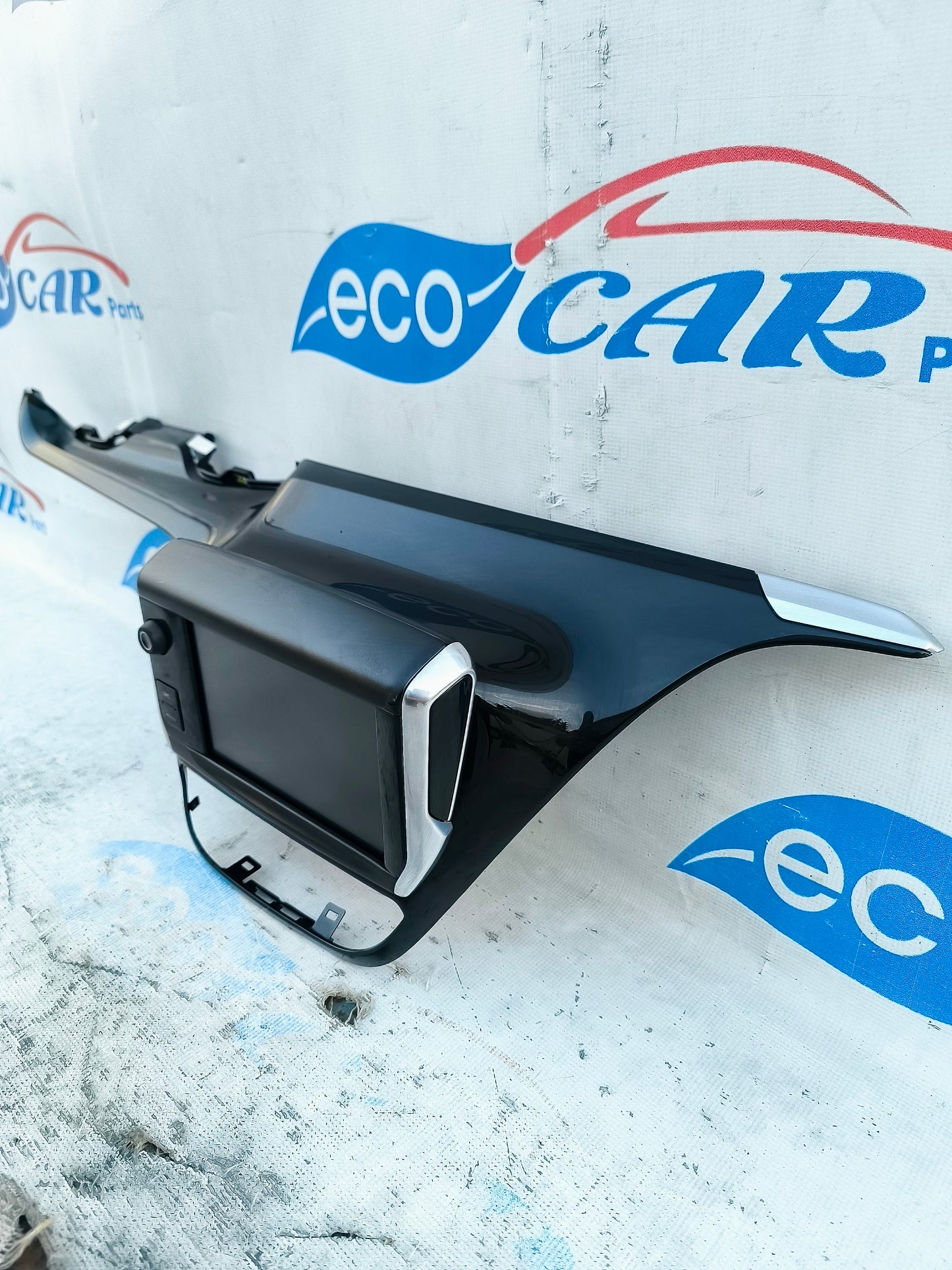 Display autoradio completo di cornice Peugeot 208 2013 cod: 9673830077 ecoAG5931