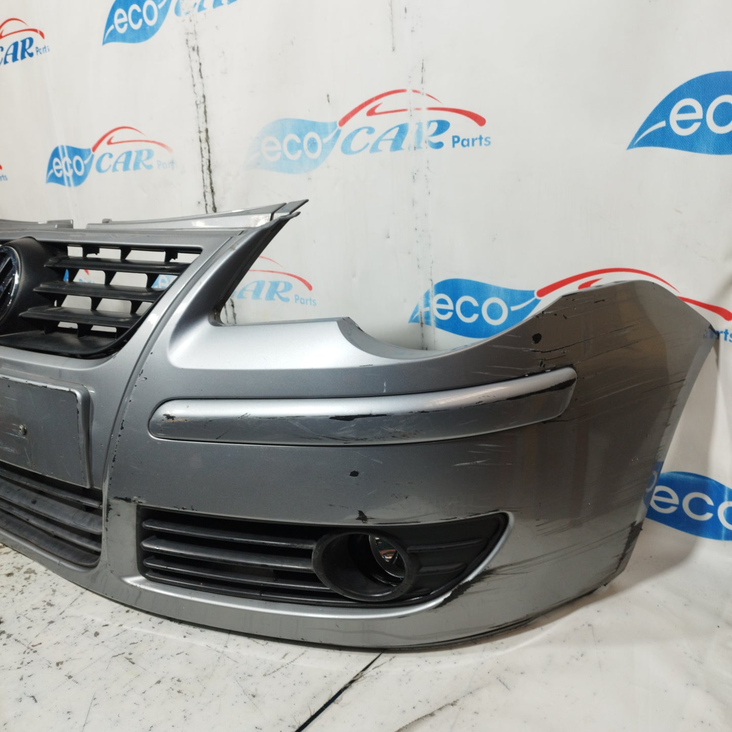 Front bumper grey Volkswagen Polo 2008 ecoAC10451