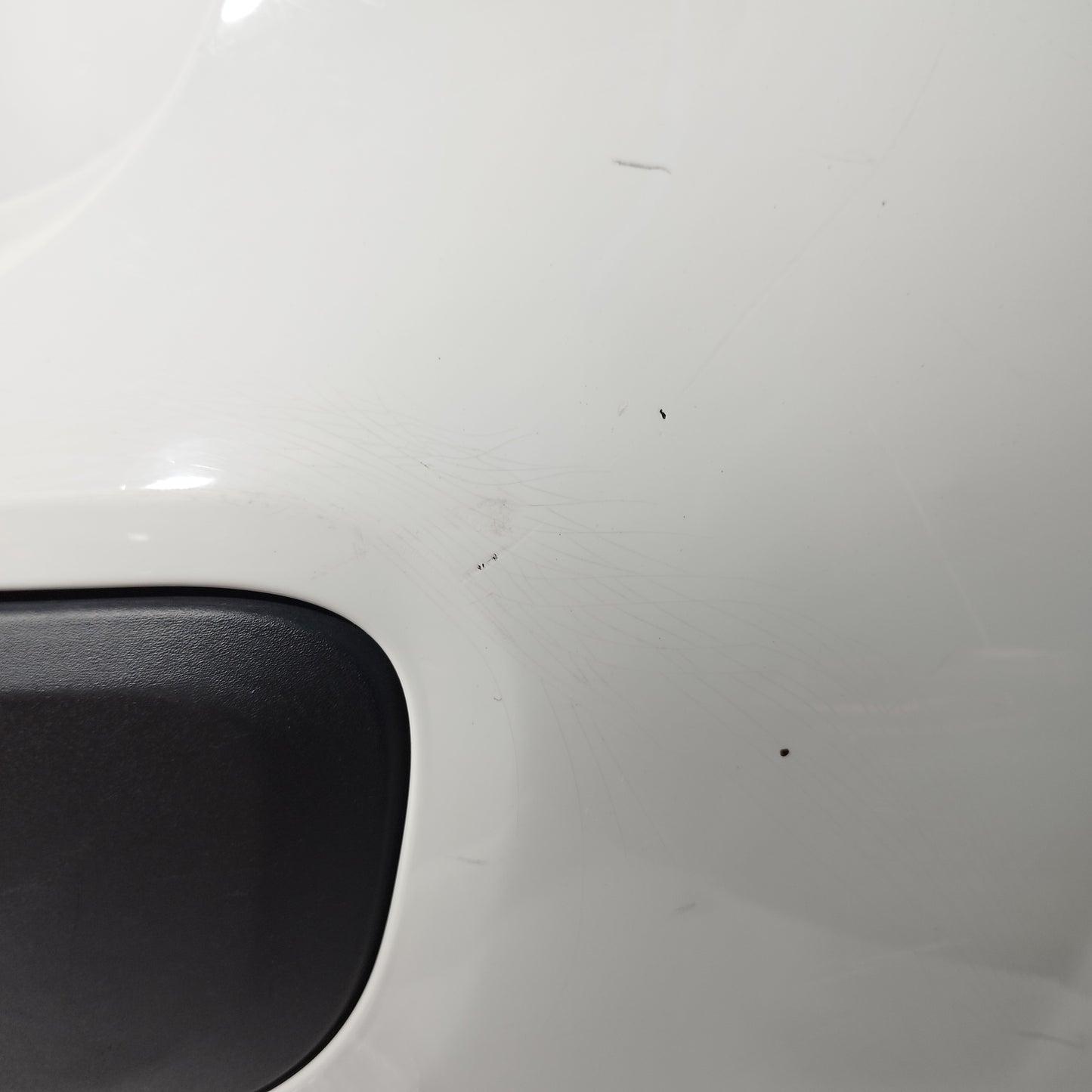 Weiße Heckstoßstange Fiat Punto Evo 2012 ecoAC13065