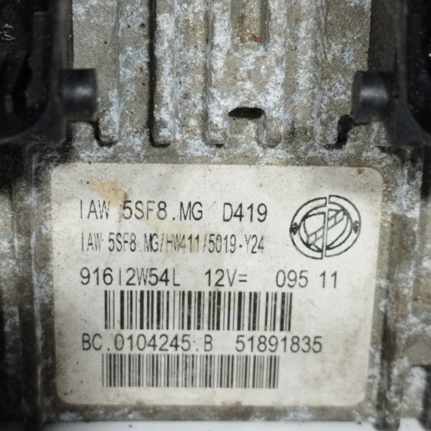 Zündkit Lancia Ypsilon 1.2 B 2009 Teilenummer: IAW5SF8.MG ecoAC10862