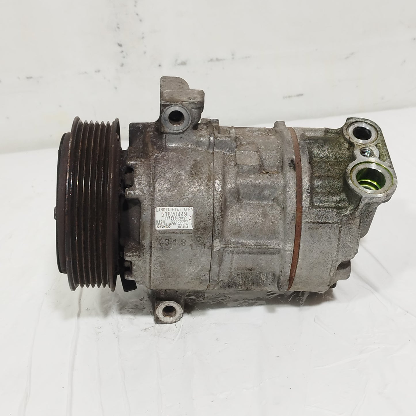 Compressore a/c Fiat Bravo / Lancia Delta 1.6 / 2.0 MTJ 2010 cod: 51820449 ecoAC14604