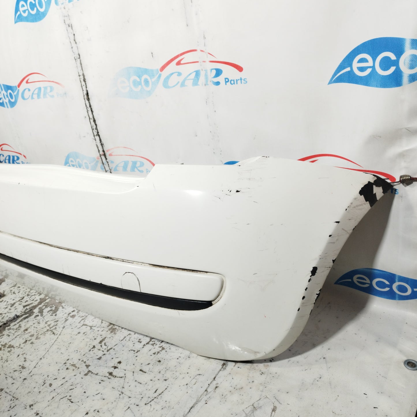 White rear bumper Fiat 500 2007 ecoAC11187