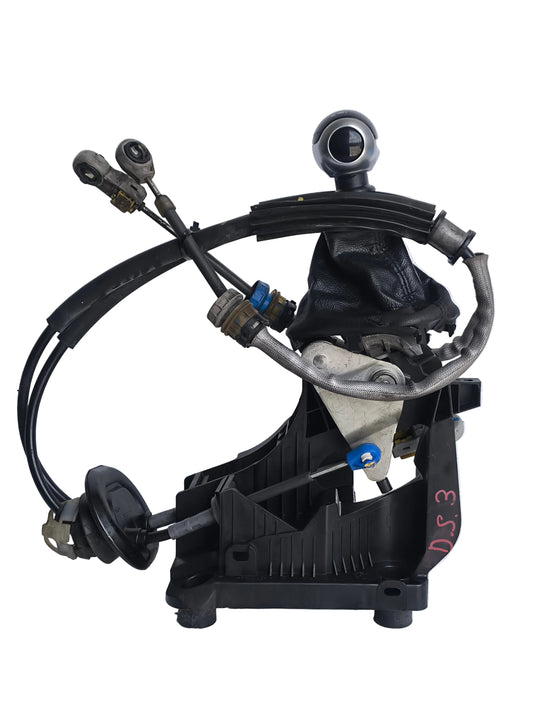 Leva cambio con cavi Citroën DS3 anno 2010-2015 1.6 D 6M cod: 9675598180 ecoAG8474