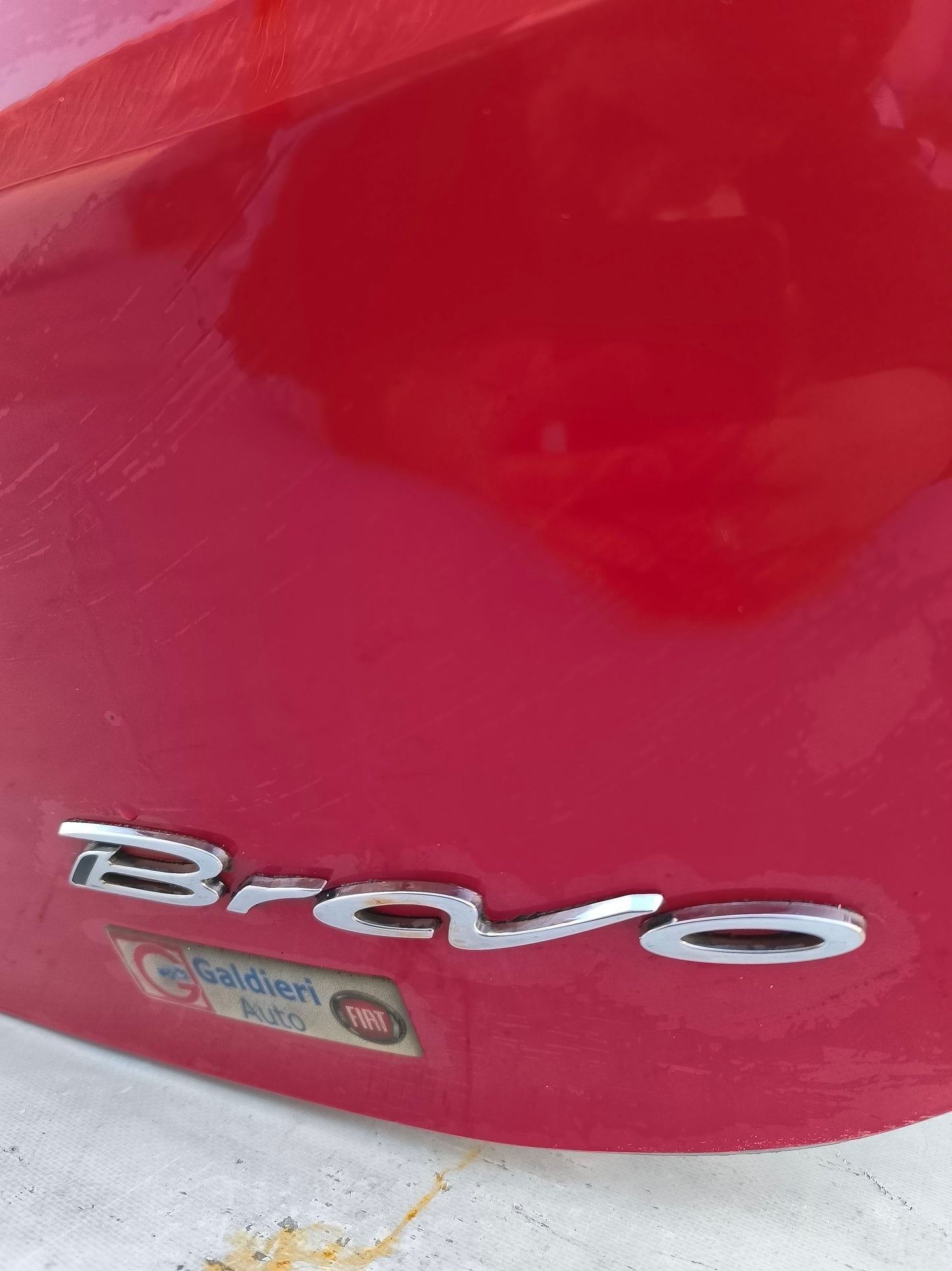Portellone posteriore rosso Fiat Bravo anno 2007-2014 ecoAG7698