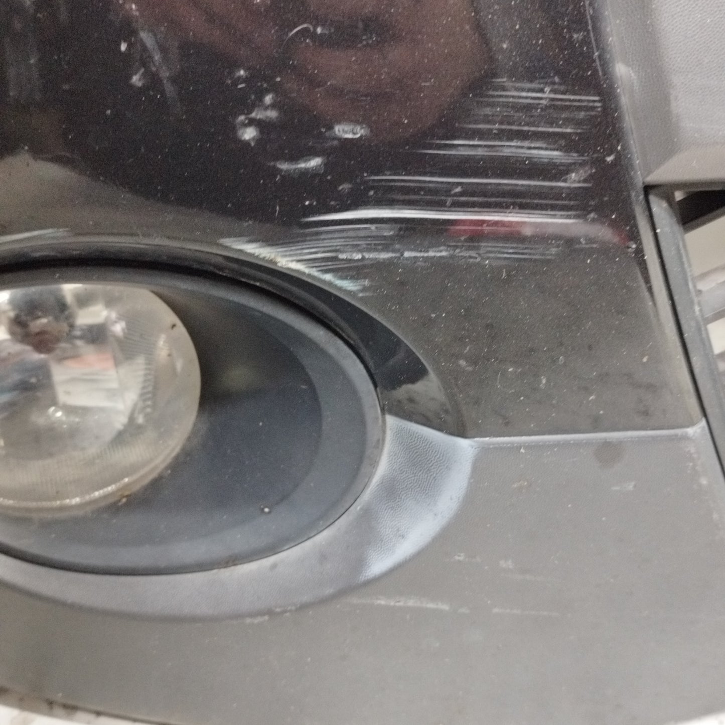 Black Front Bumper Chevrolet Matiz 2007 ecoAC10819