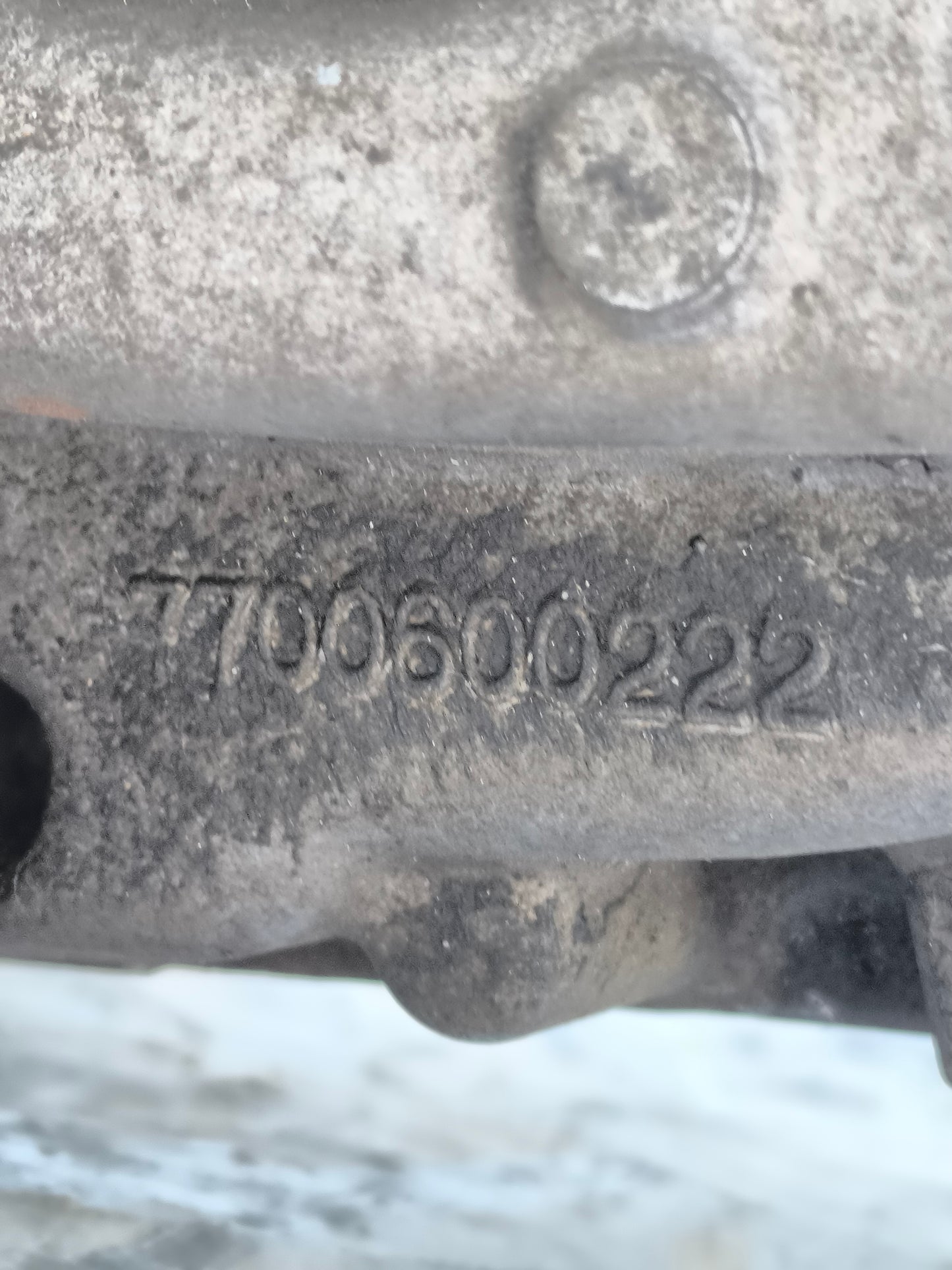 Cambio automatico Renault Scenic II 1.6 B 16V anno 2003-2006 cod: 7700600222 ecoAG8241