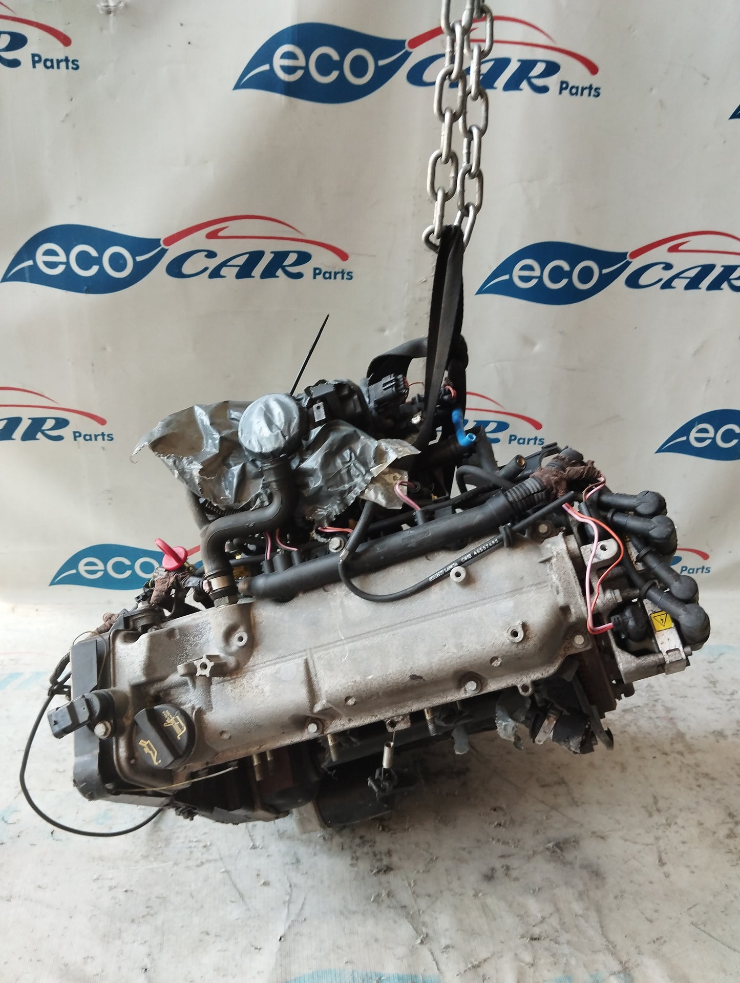 Engine Fiat Panda / 600 2008 1.1 b code: 187a1000 ecoAG5548