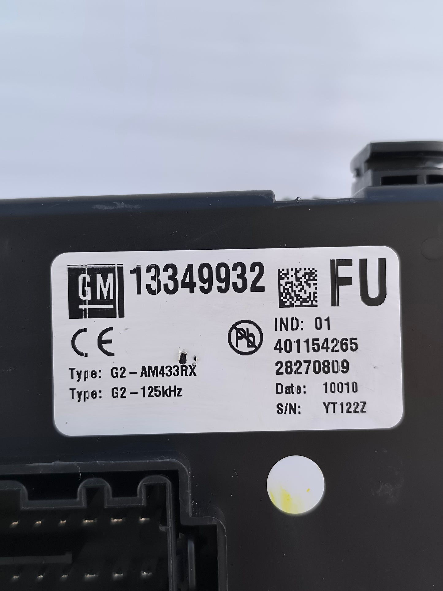 Opel Meriva B 1.3 CDTI Karosseriecomputer-Steuergerät Code 13349932 FU ecoAG7634