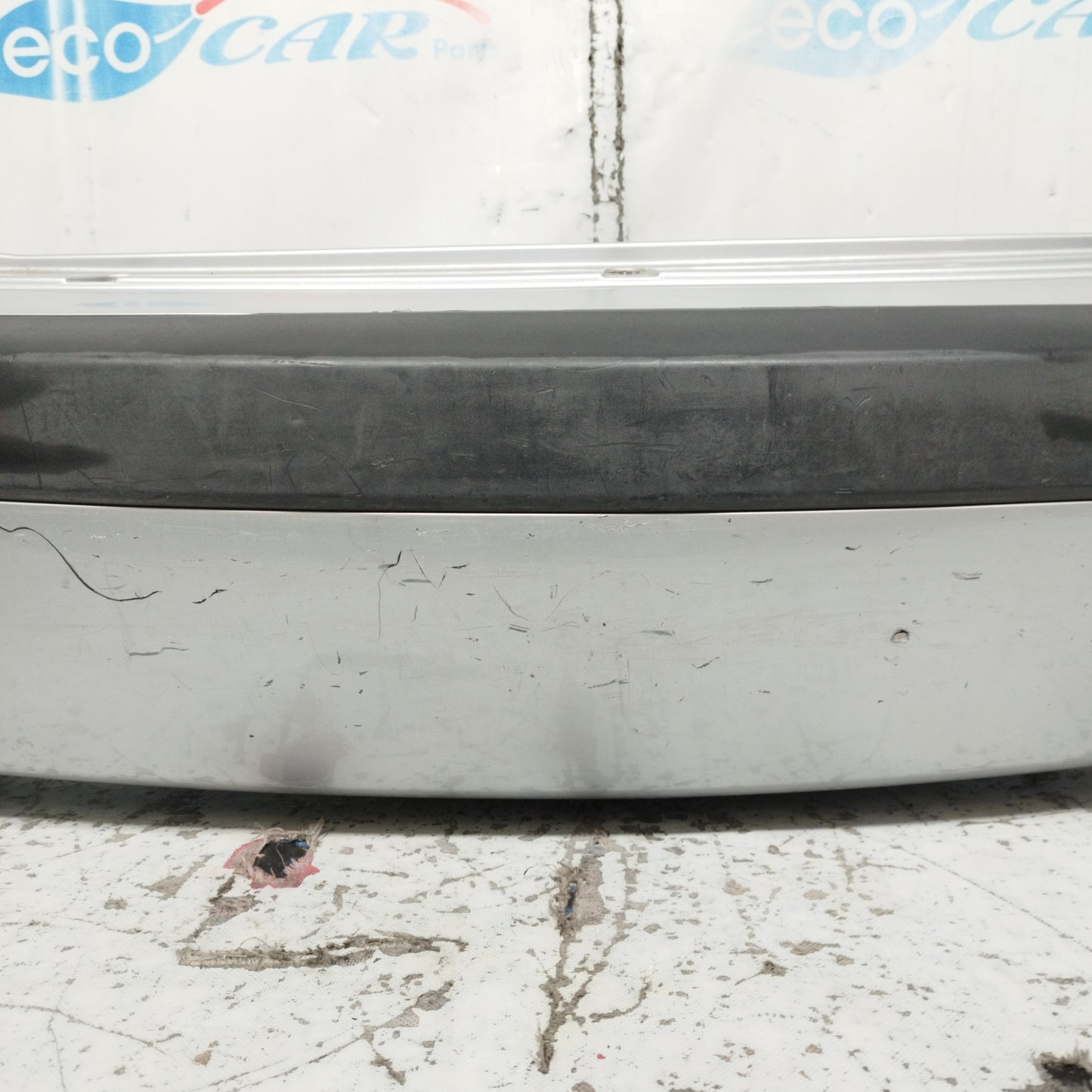 Heckstoßstange silbergrau Lancia Musa 2005 ecoAC10444