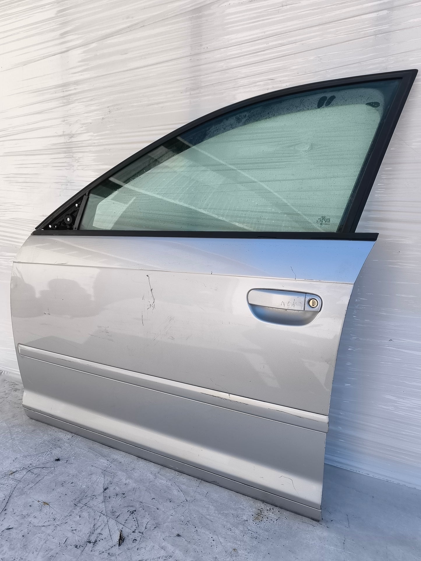 Sportello grigio argento anteriore sx Audi A3 Sportback (8pa) anno 2004-2008 ecoAG8034