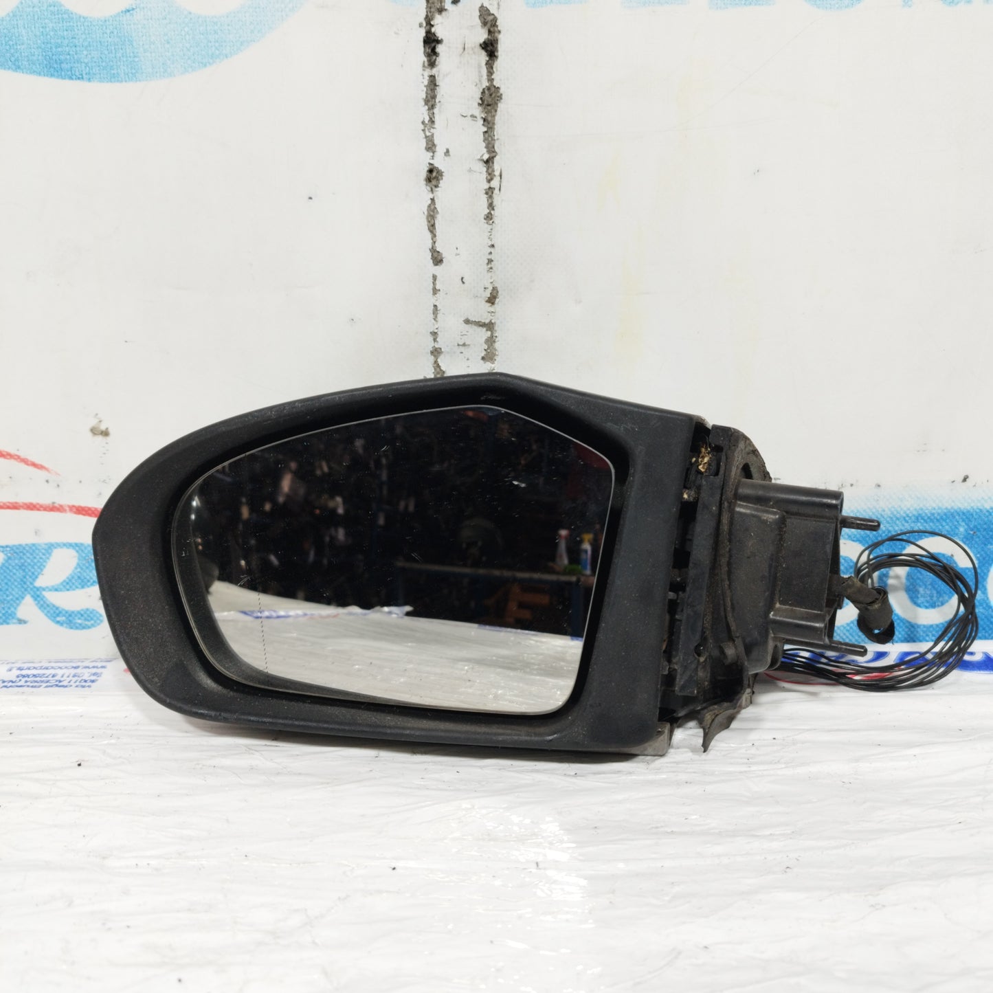 Mercedes A-Klasse W169, Baujahr 2006, elektrischer Außenspiegel links, grau, 9-adrig, ecoAC10784