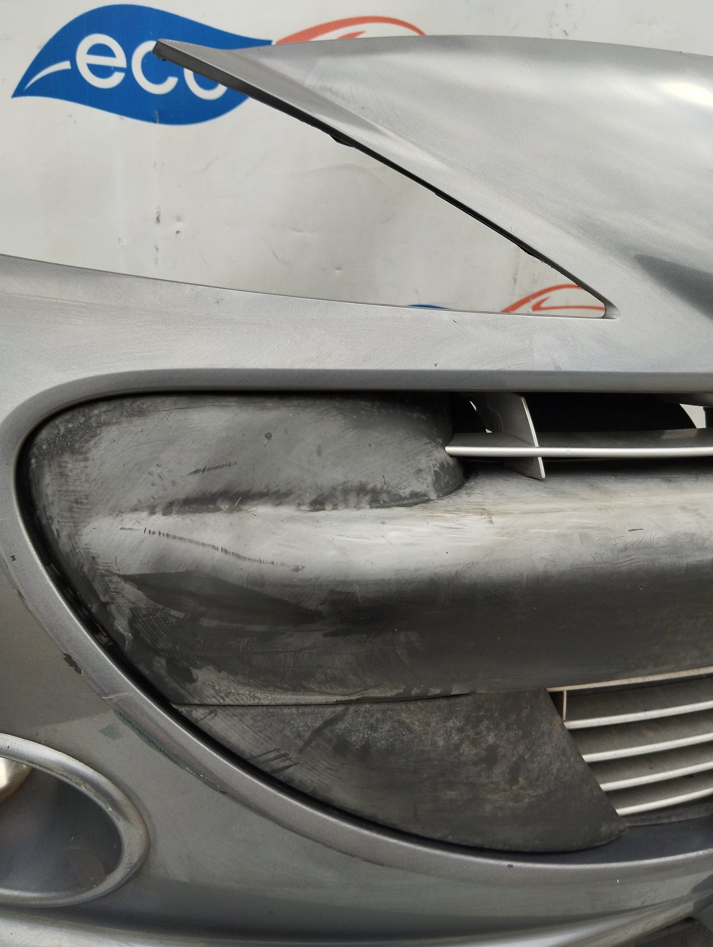 Gunmetal grey front bumper Peugeot 206 Plus ecoAG5658