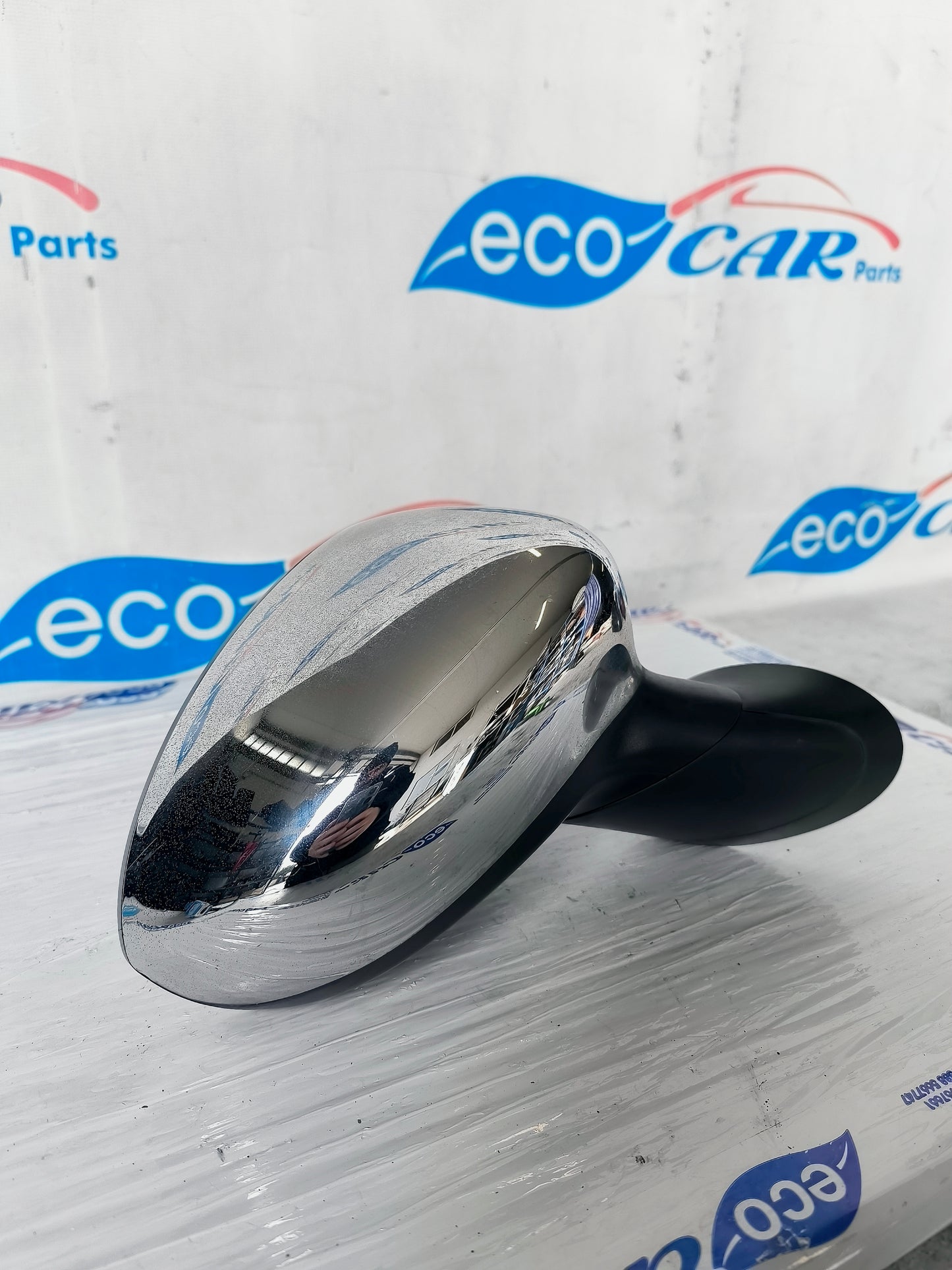 Rechter Chromspiegel Fiat 500 Baujahr 2008 Teilenummer e3011024 ecoAG6256