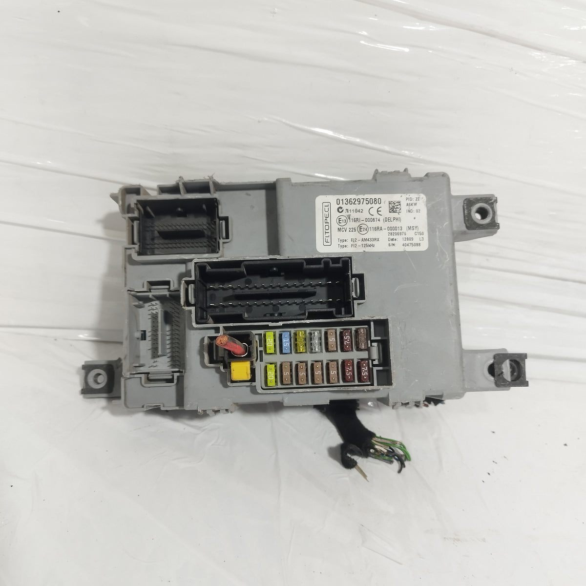 Kit accensione Fiat fiorino (225) / Qubo 1.3 MTJ 75CV 2008-2010 cod: 51832295 ecoAC17196