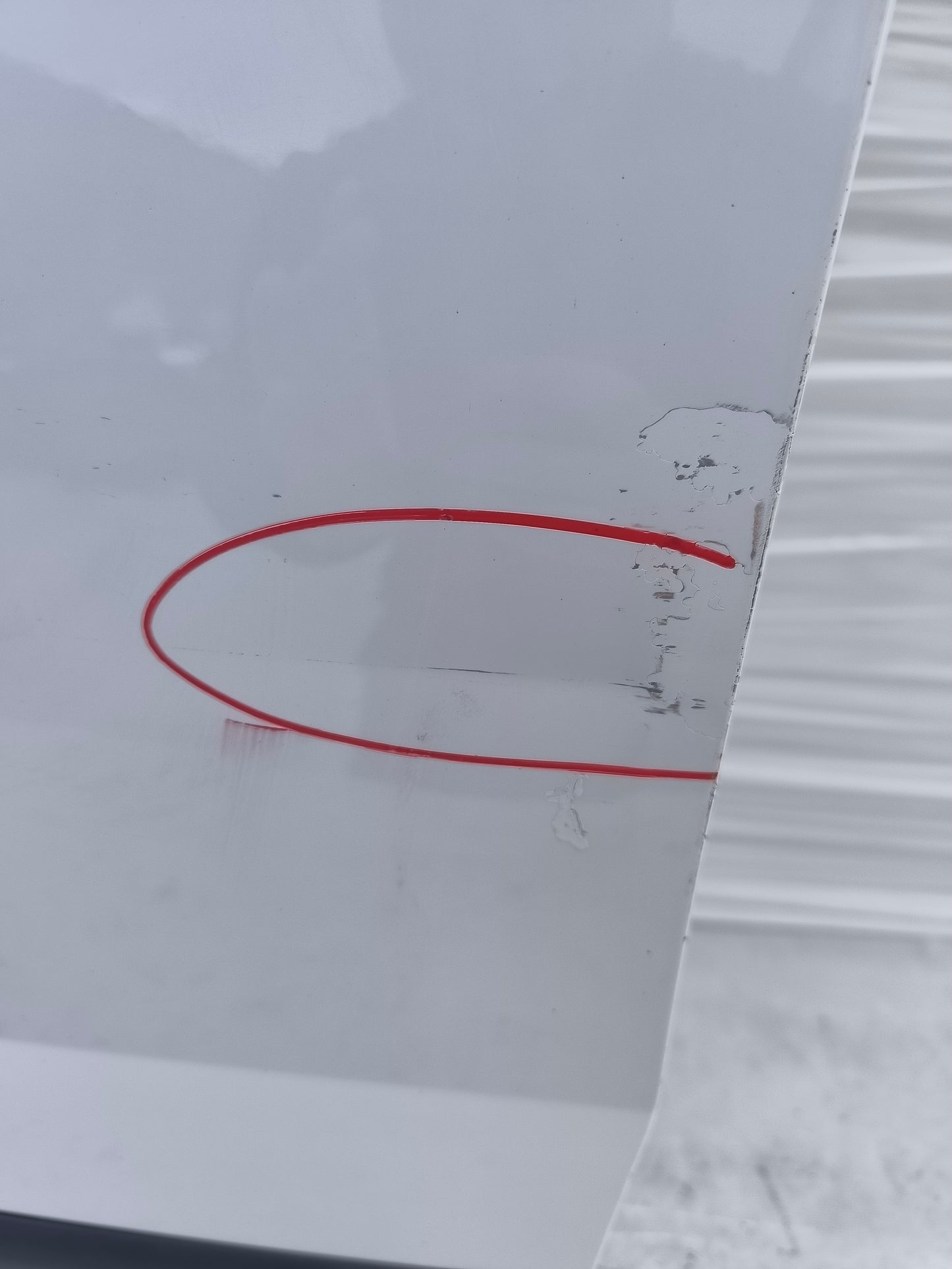 Sportello anteriore bianco sx Peugeot 5008 anno 2009-2016 ecoAG7965