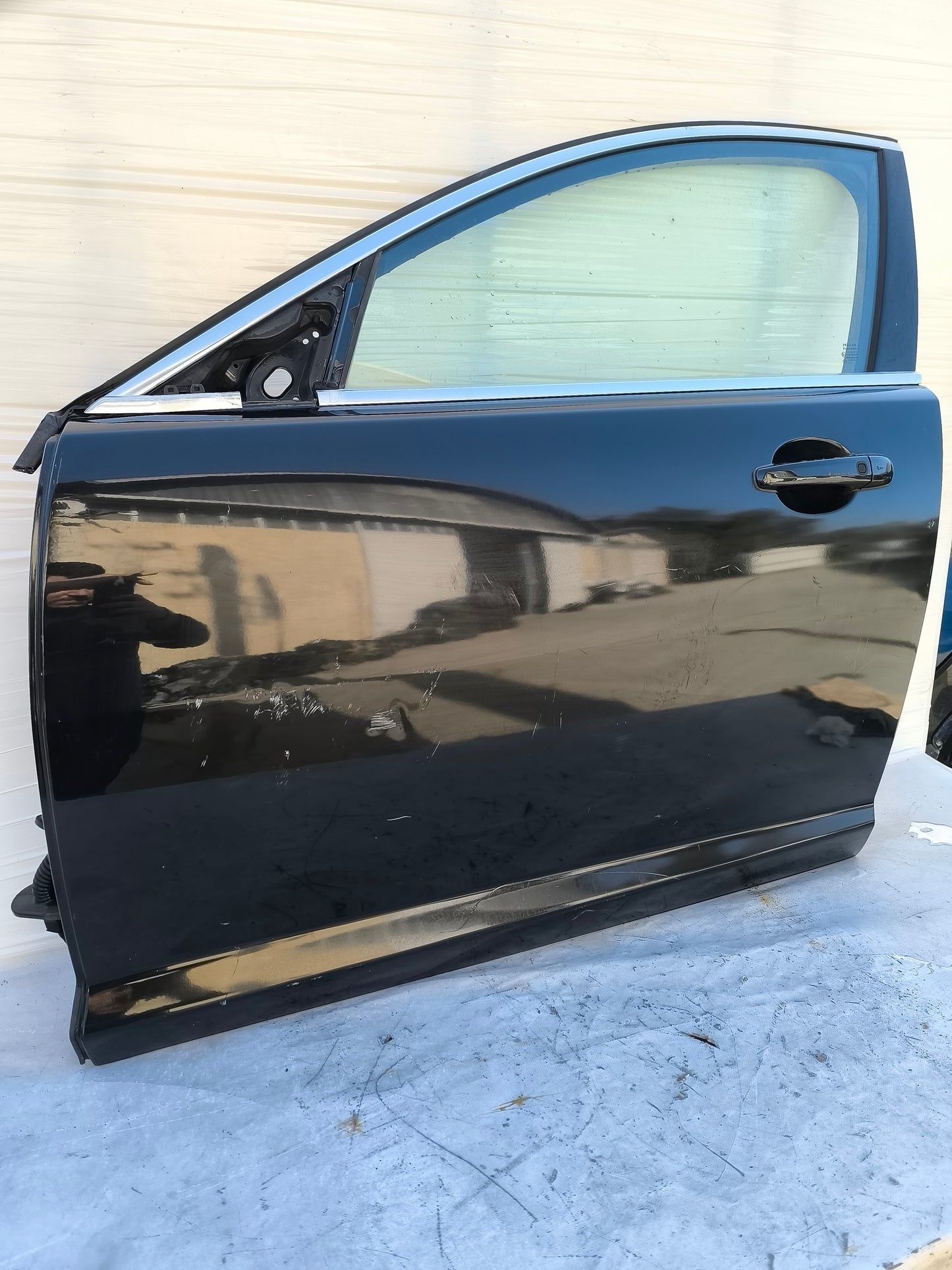 Sportello anteriore sx nero Jaguar XF (x250) 2008-2015 ecoAG7949