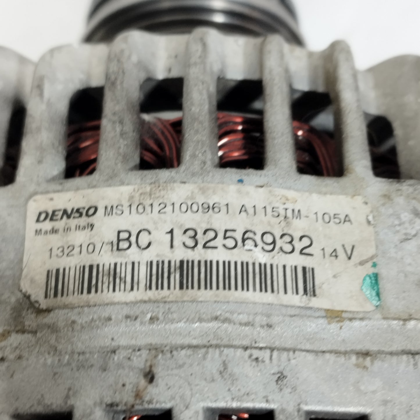 Alternatore Opel Corsa D 1.3 CDTI 2010 cod: 13256932 ecoAC15185