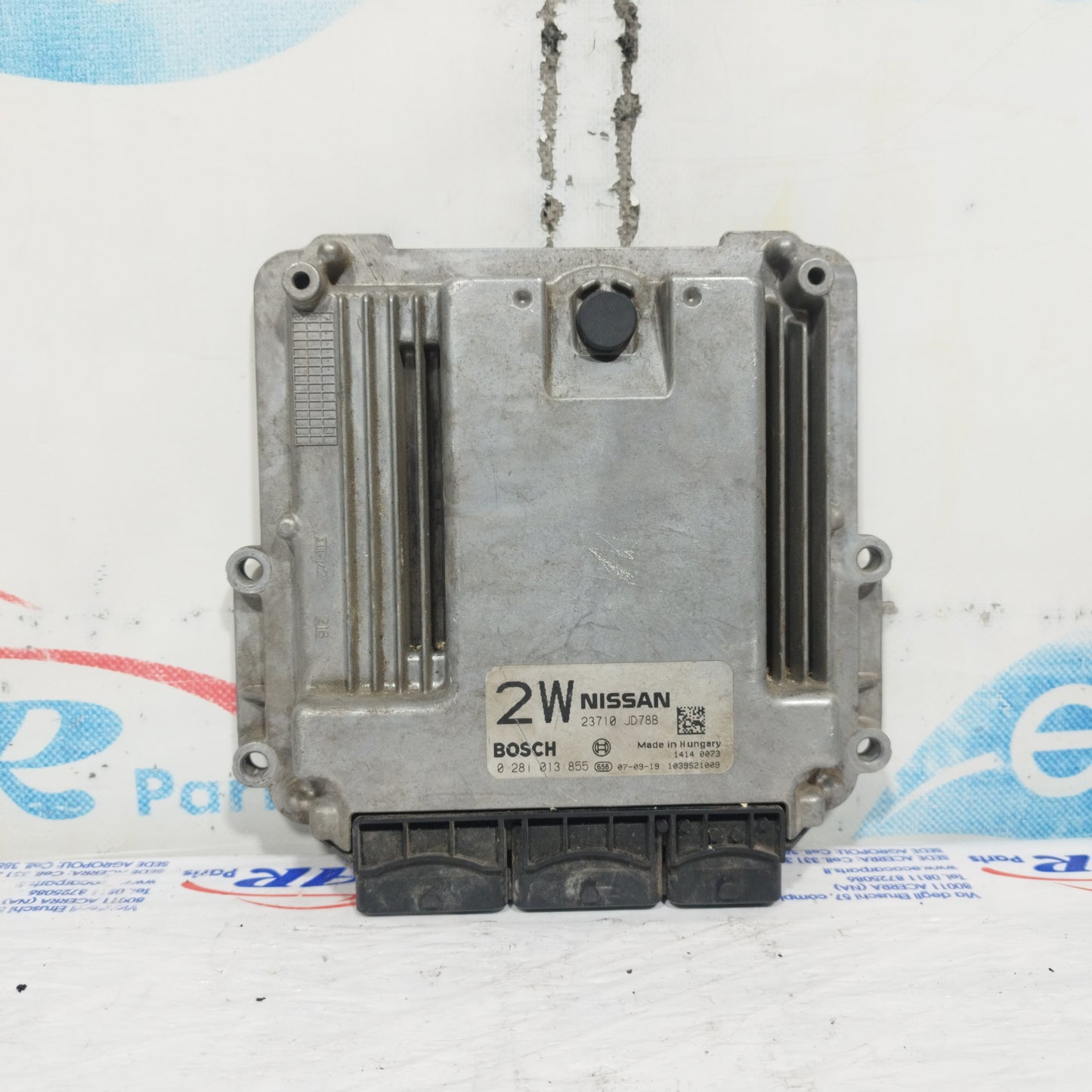 Centralina motore Nissan Qashqai 2.0 D 2008 Cod: 0281013855 ecoAC11055