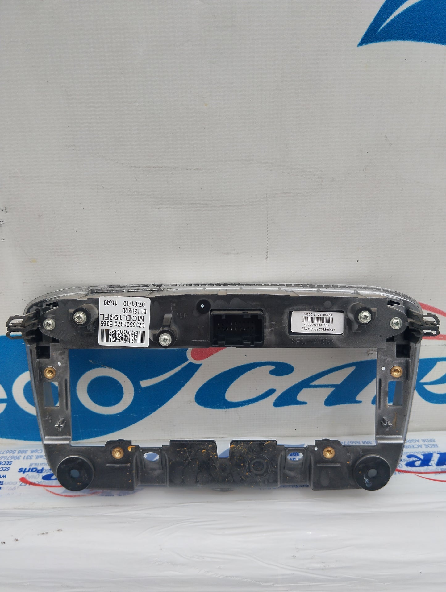 Pulsantiera centrale Fiat Punto Evo 2010 Cod. 0735501370 ecoAG5338