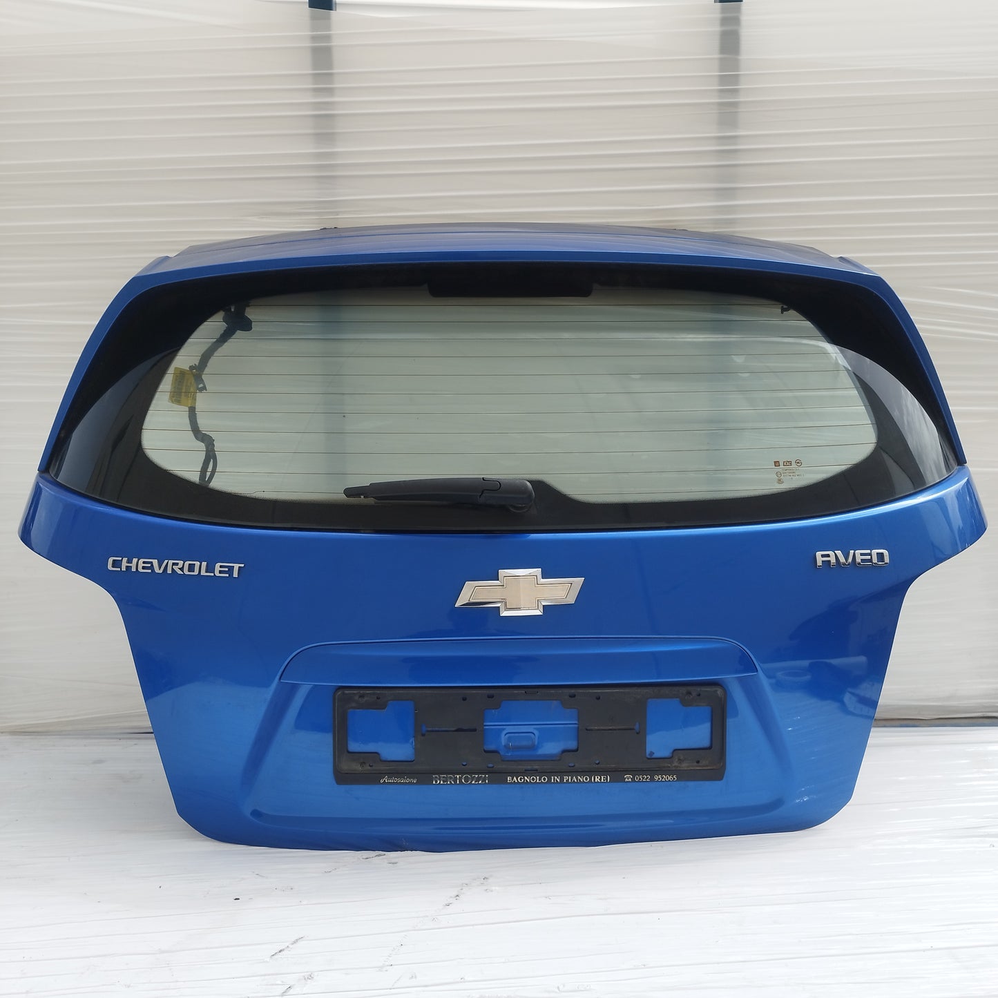 Portellone blu Chevrolet Aveo 2012 ecoAC15663