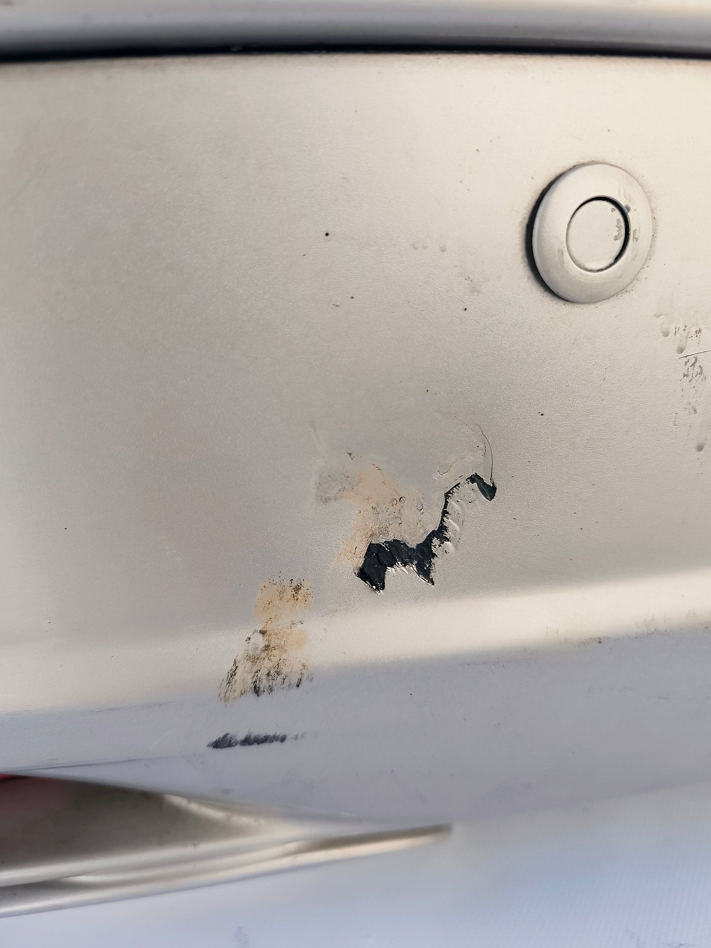 Gardenia white rear bumper Alfa Romeo Mito 2010 ecoAG6431