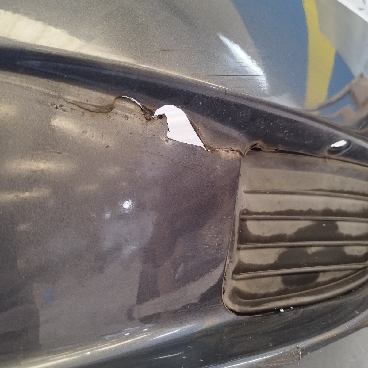 Paraurti anteriore grigio scuro Fiat Grande Punto (199) 2005-2010 ecoAC17633