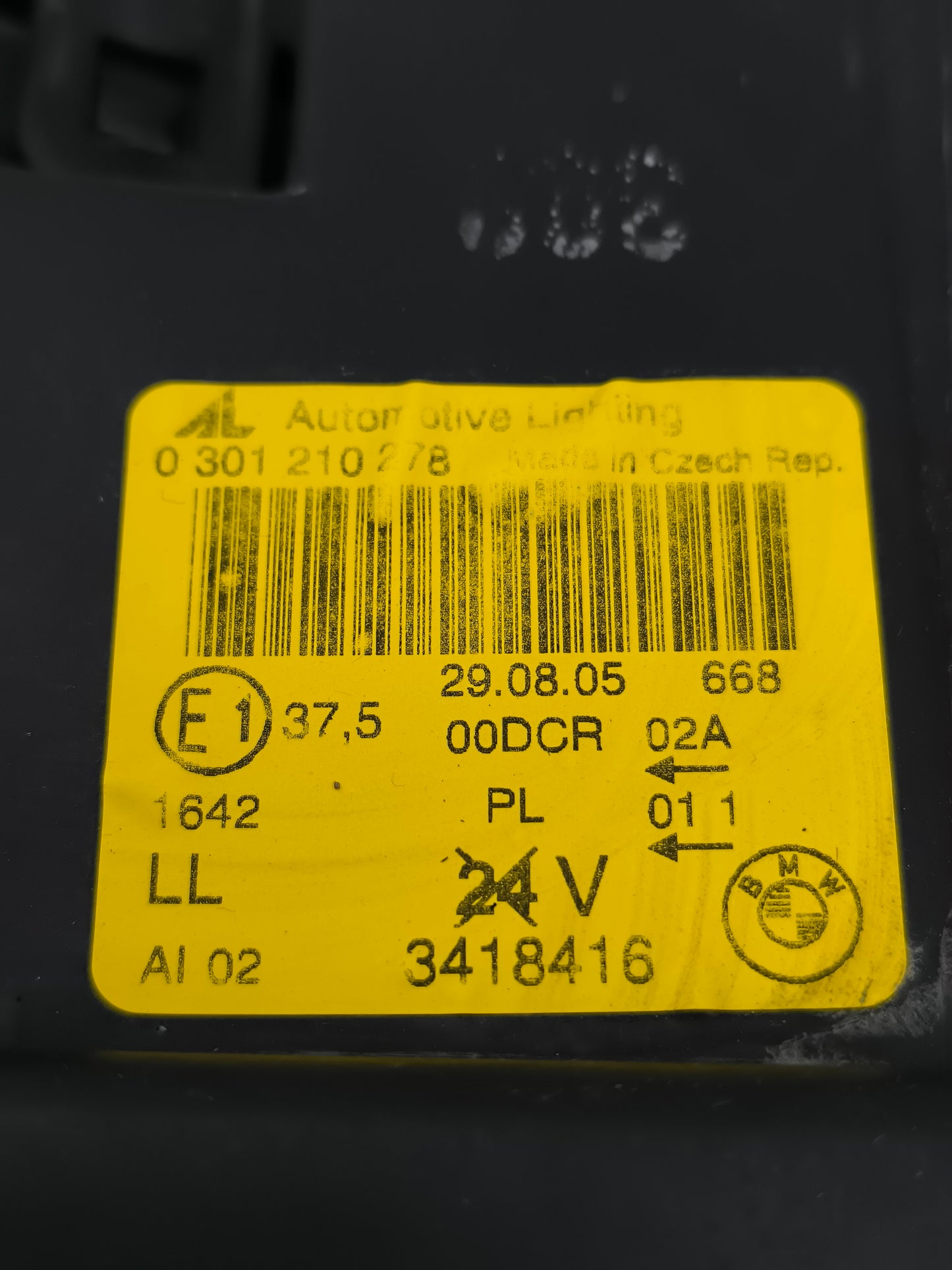 Fanale anteriore dx Xenon BMW X3 E83 ecoAG7692