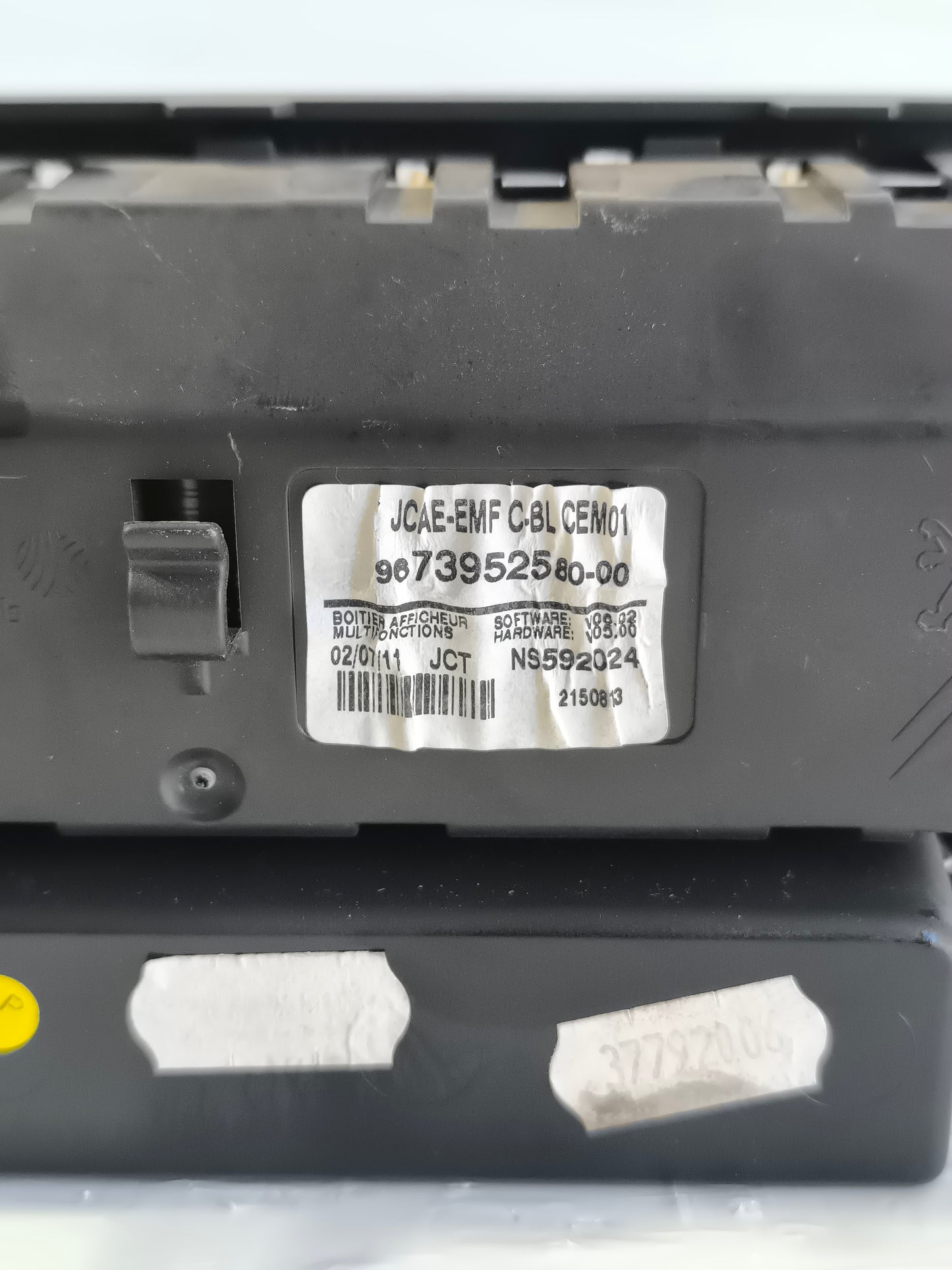 Display computer di bordo Citroen C4 II (B7) anno 2010-2015 cod: 9673952580-00 ecoAG8530