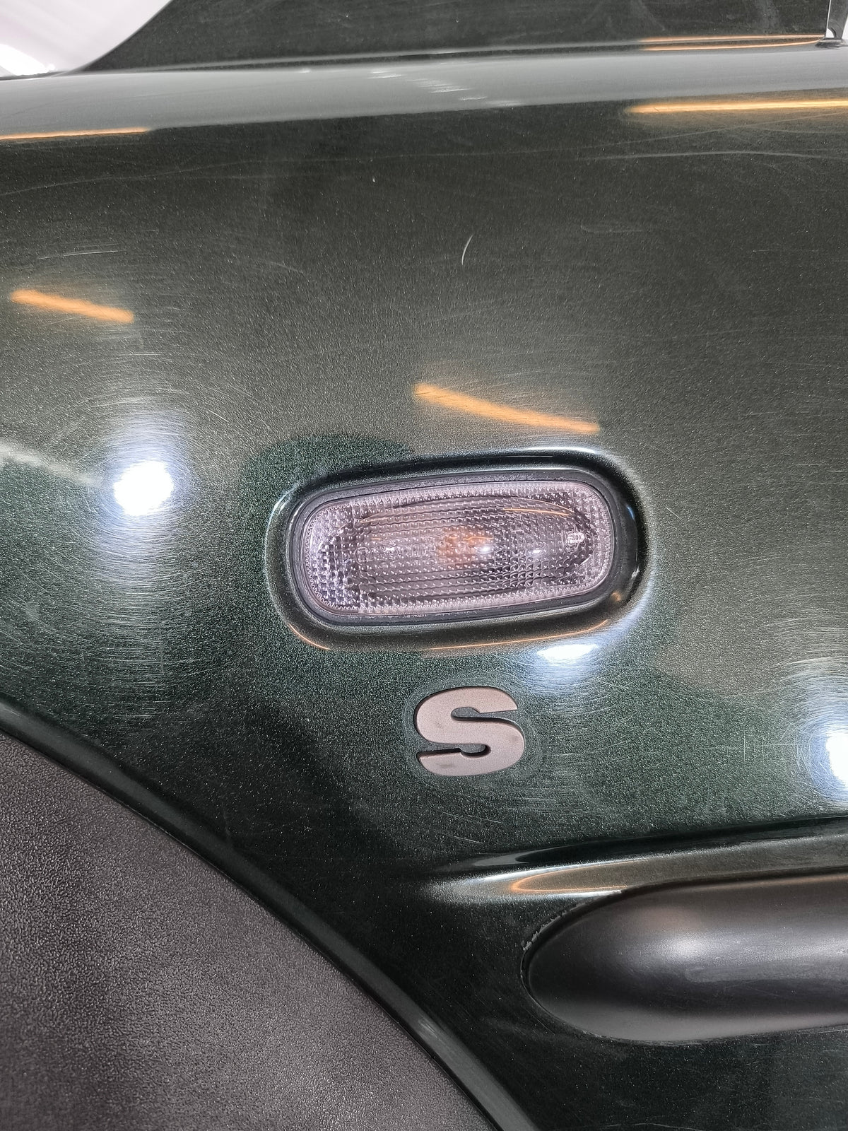 Parafango sx verde scuro Land Rover Freelander I (L314) anno 1998-2006 ecoAG9756