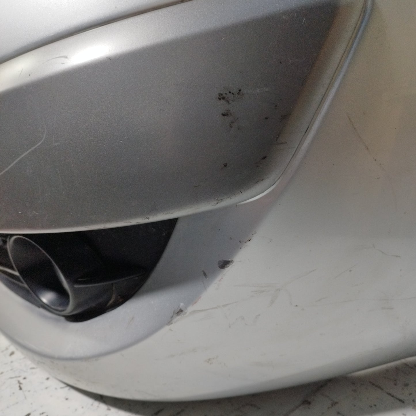 Front bumper grey Renault Scenic 2008 ecoAC11010