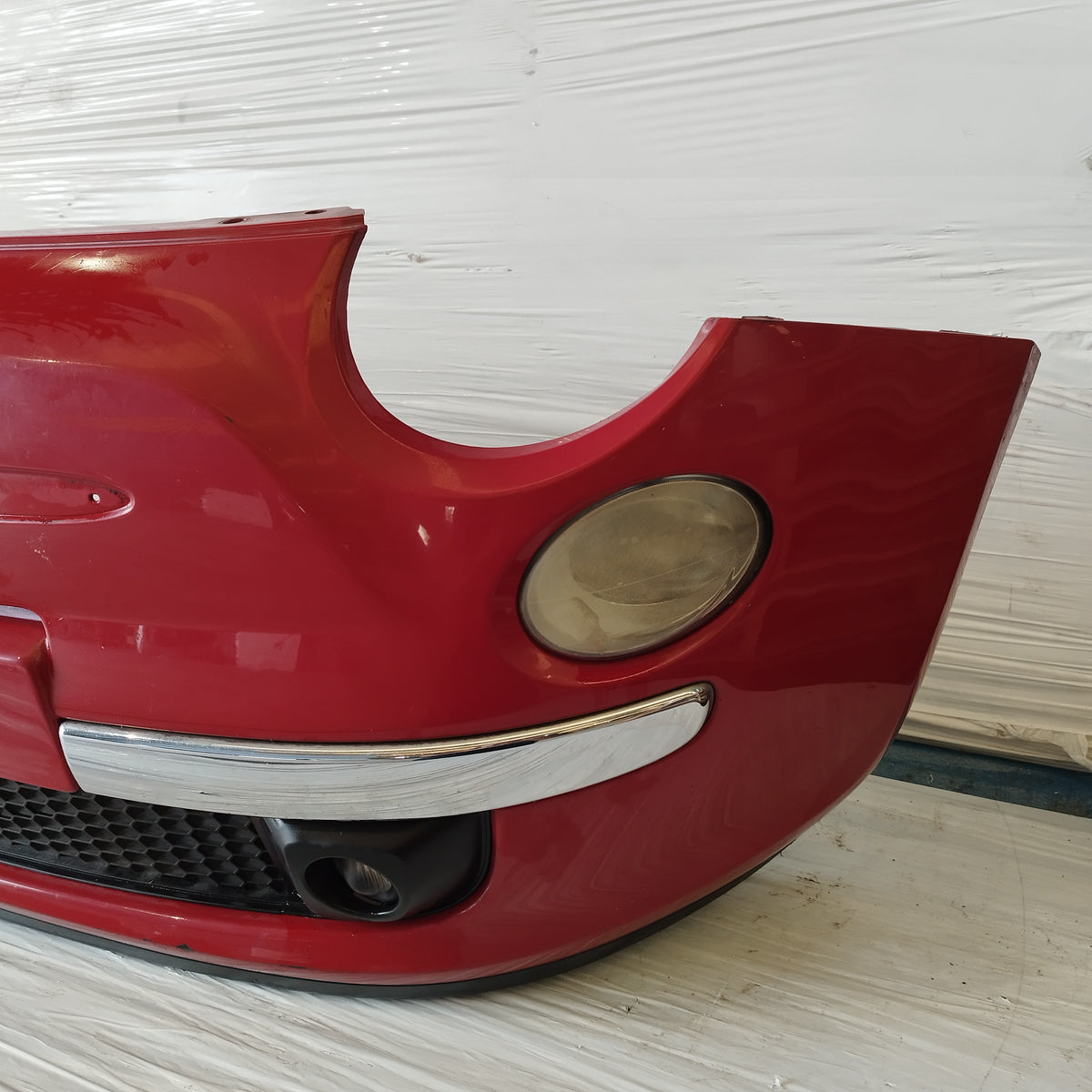 Paraurti anteriore rosso Fiat 500 (312) 2007-2015 ecoAC17634