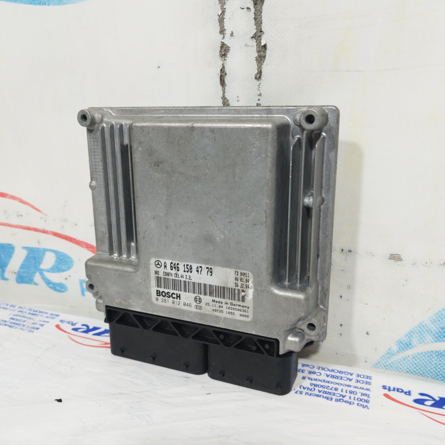 Motorsteuergerät Mercedes C-Klasse W203 2.2 CDI 2004 Code: A6461504779 ecoAC11040