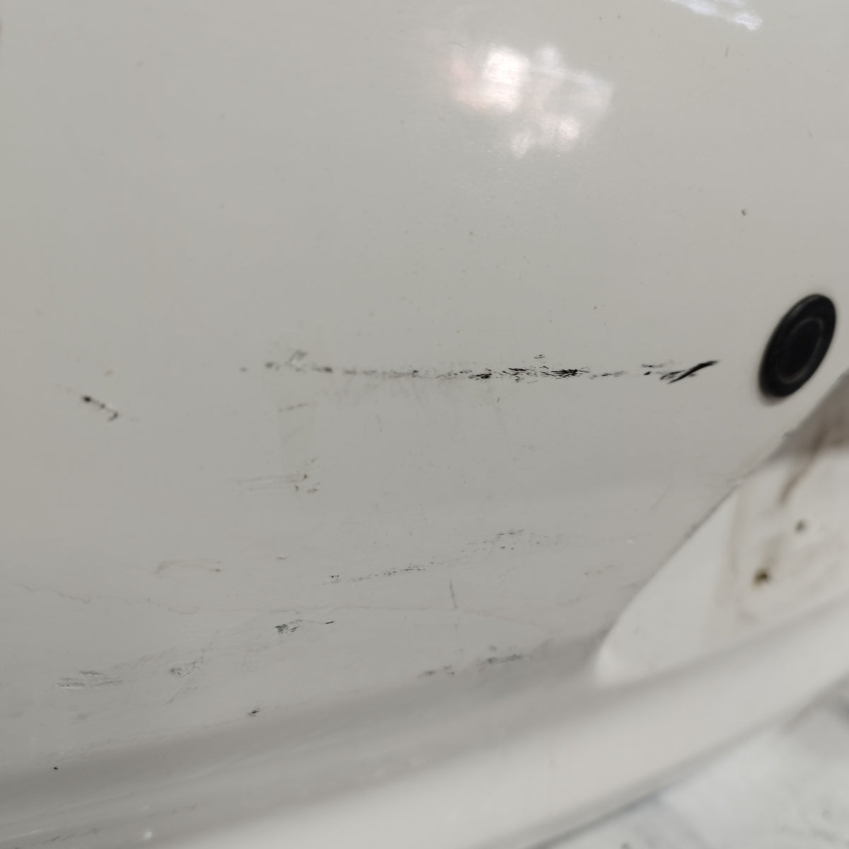 Paraurti posteriore bianco Nissan Micra K13 2013-2017 Restyling ecoAC17303