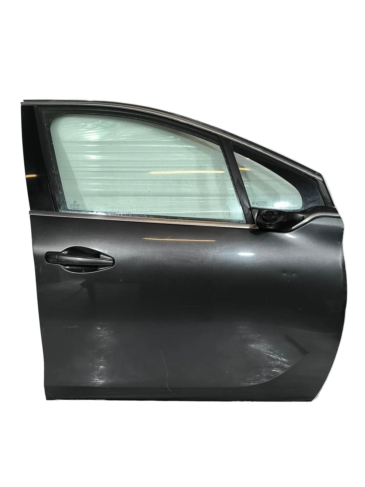 Sportello anteriore dx grigio canna di fucile Peugeot 208 I anno 2012-2019 ecoAG9800