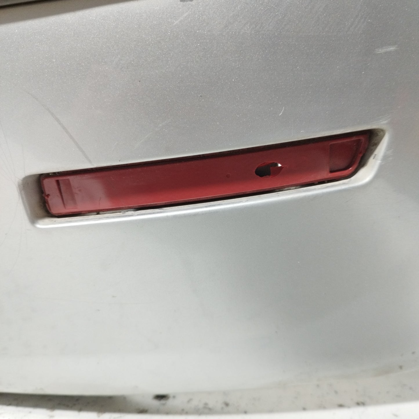 Rear bumper silver grey Fiat Punto 2005 5 Doors ecoAC11013