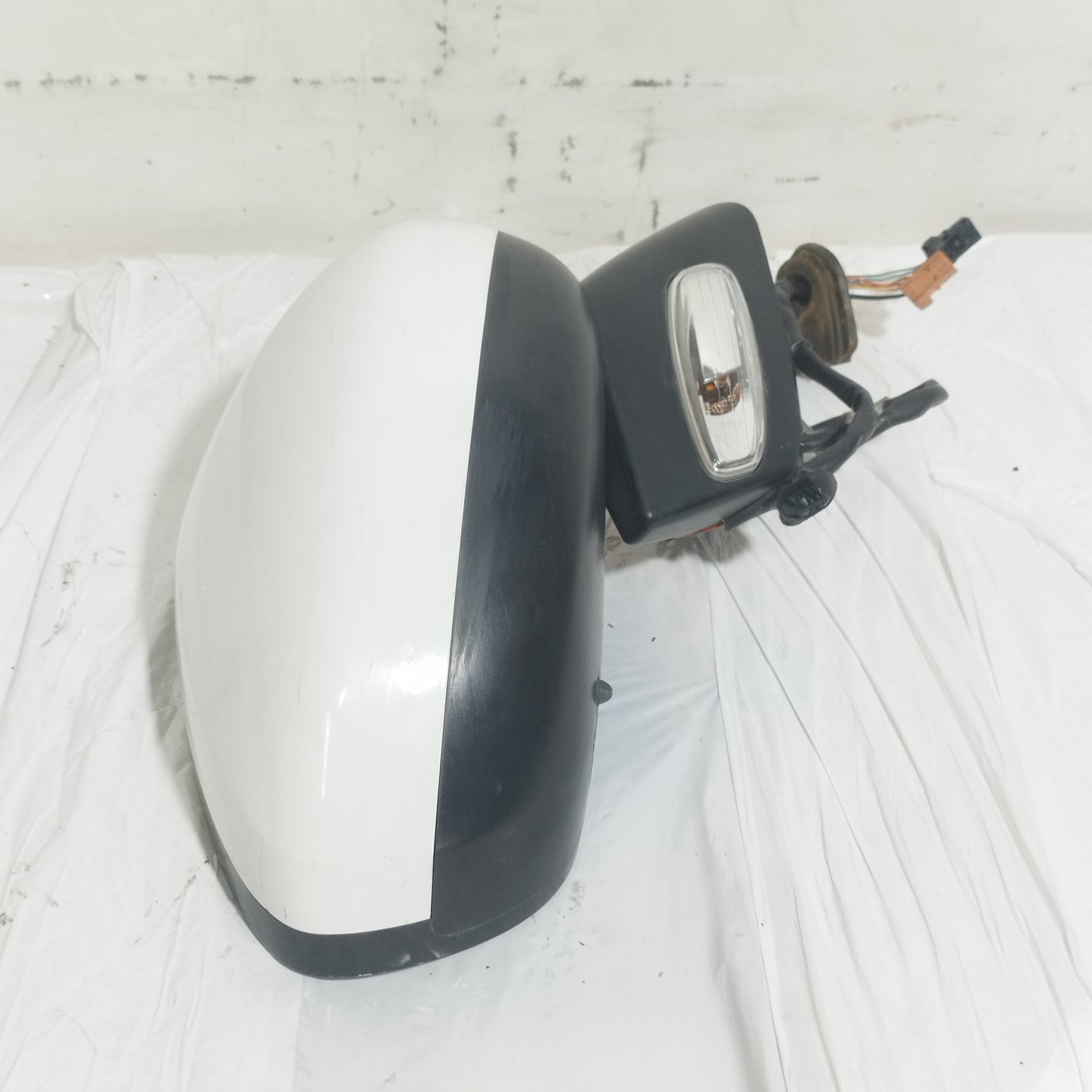Specchietto elettrico anteriore dx bianco Citroen C3 II 2009-2016 7 fili ecoAC16030