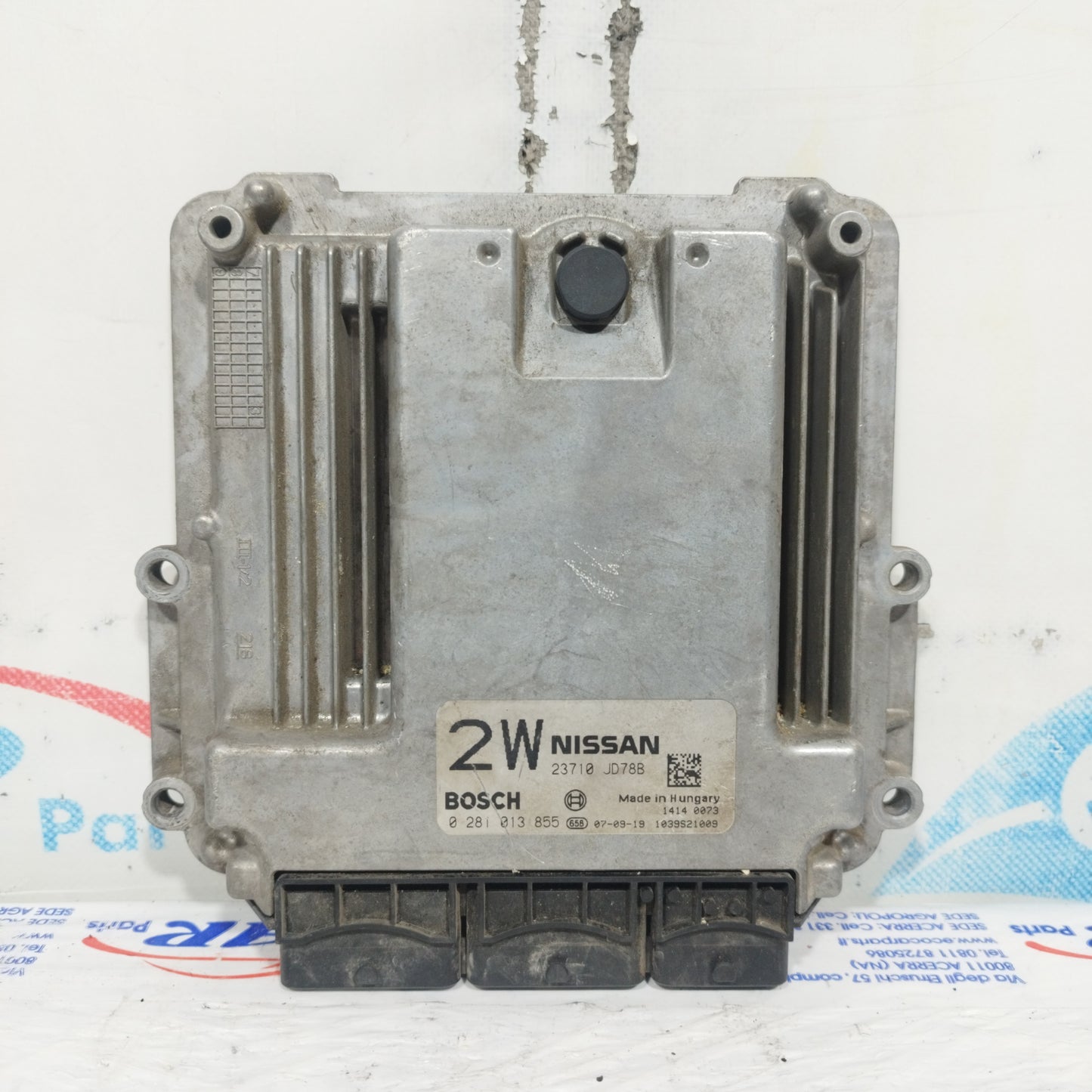 Centralina motore Nissan Qashqai 2.0 D 2008 Cod: 0281013855 ecoAC11055